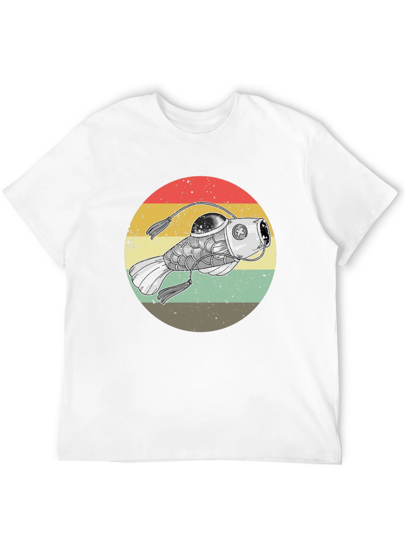 Retro Steampunk Angler Fish Graphic Tee