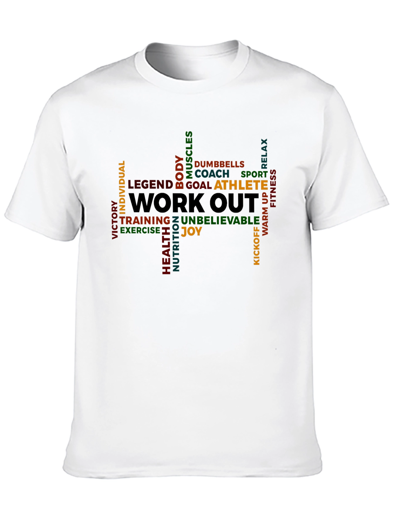 Workout Inspiration Tee - Athlete Fitness Motivation