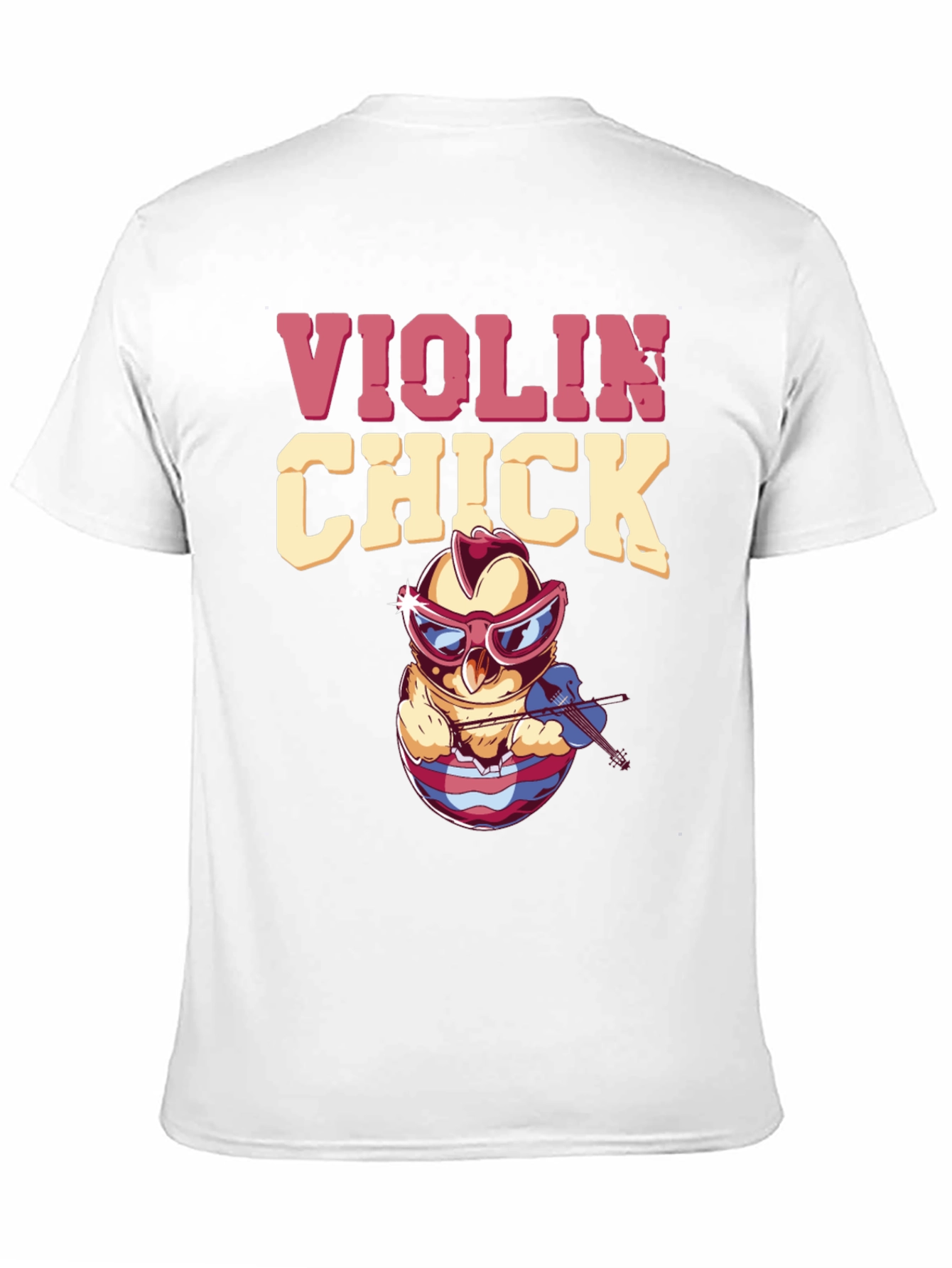 Violin Chick T-Shirt - Musical Humor Tee