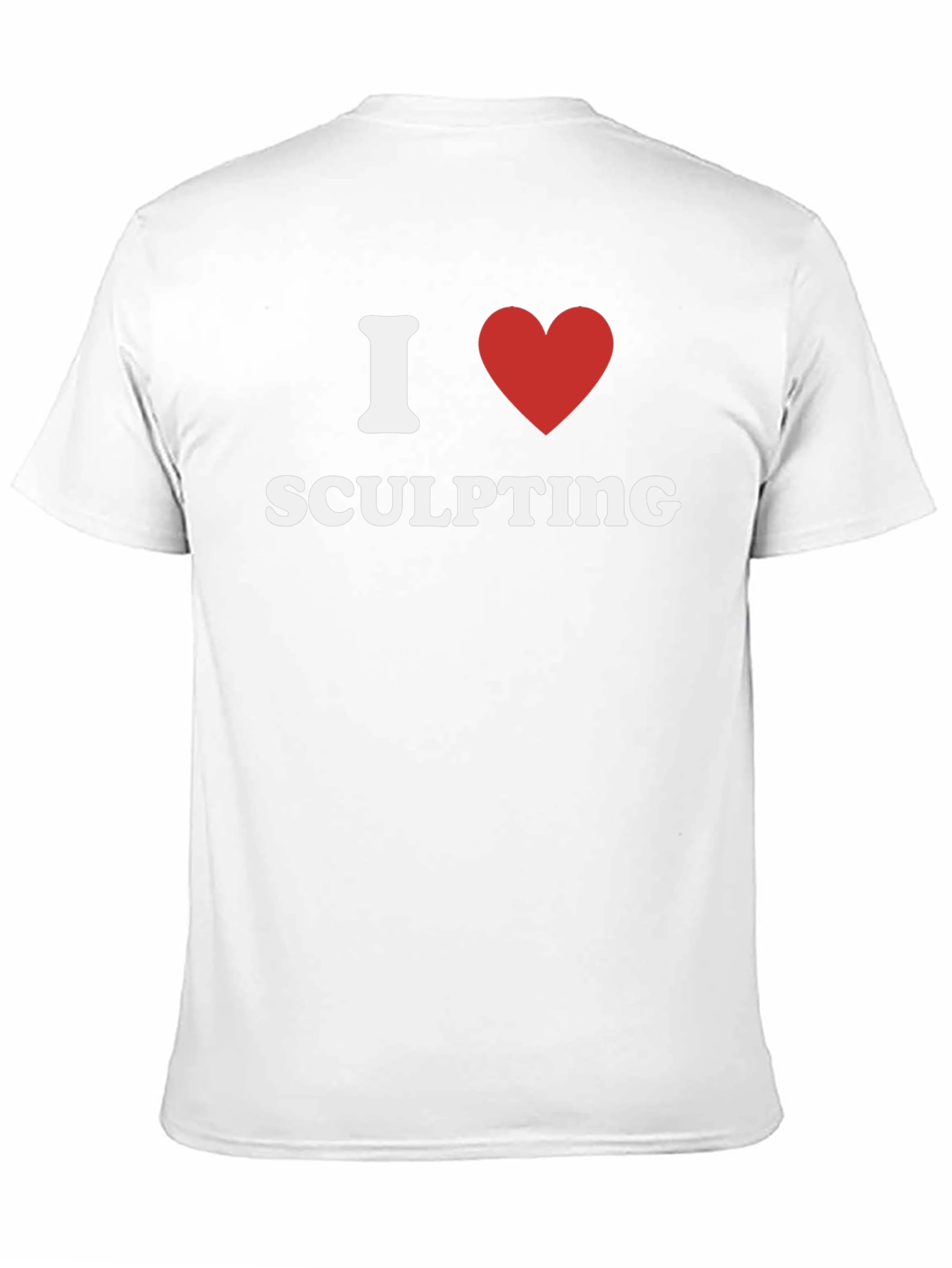 I Heart Sculpting T-Shirt -  Art Lovers Tee
