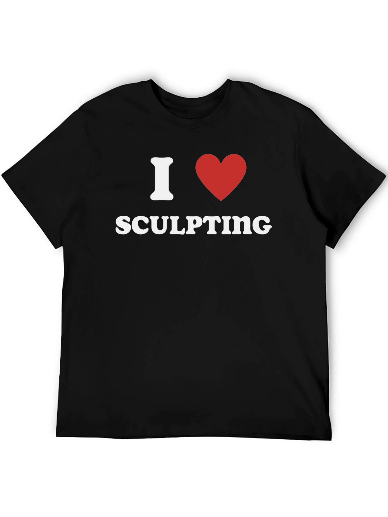 I Heart Sculpting T-Shirt -  Art Lovers Tee