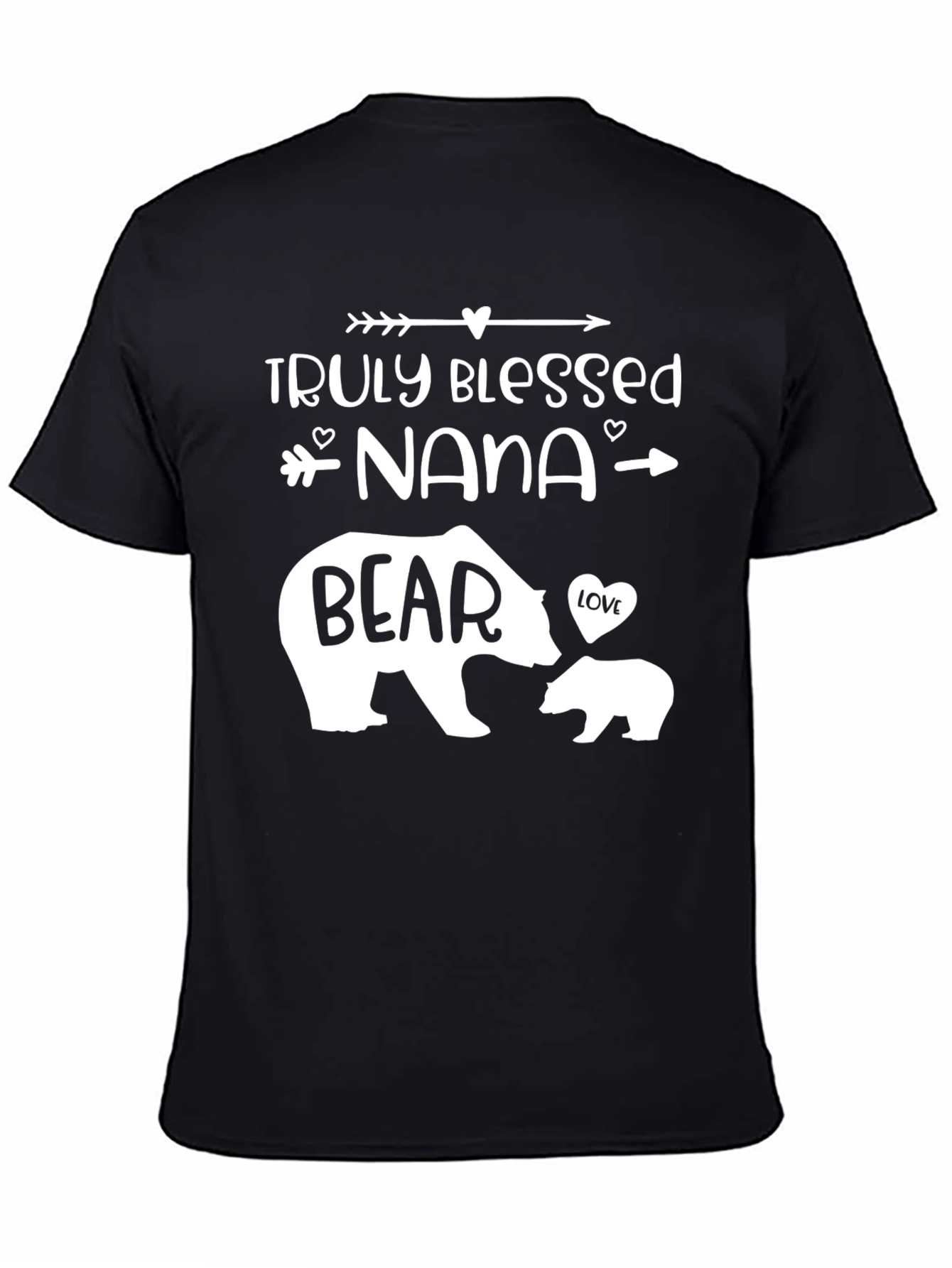 Truly Blessed Nana Bear Graphic Tee