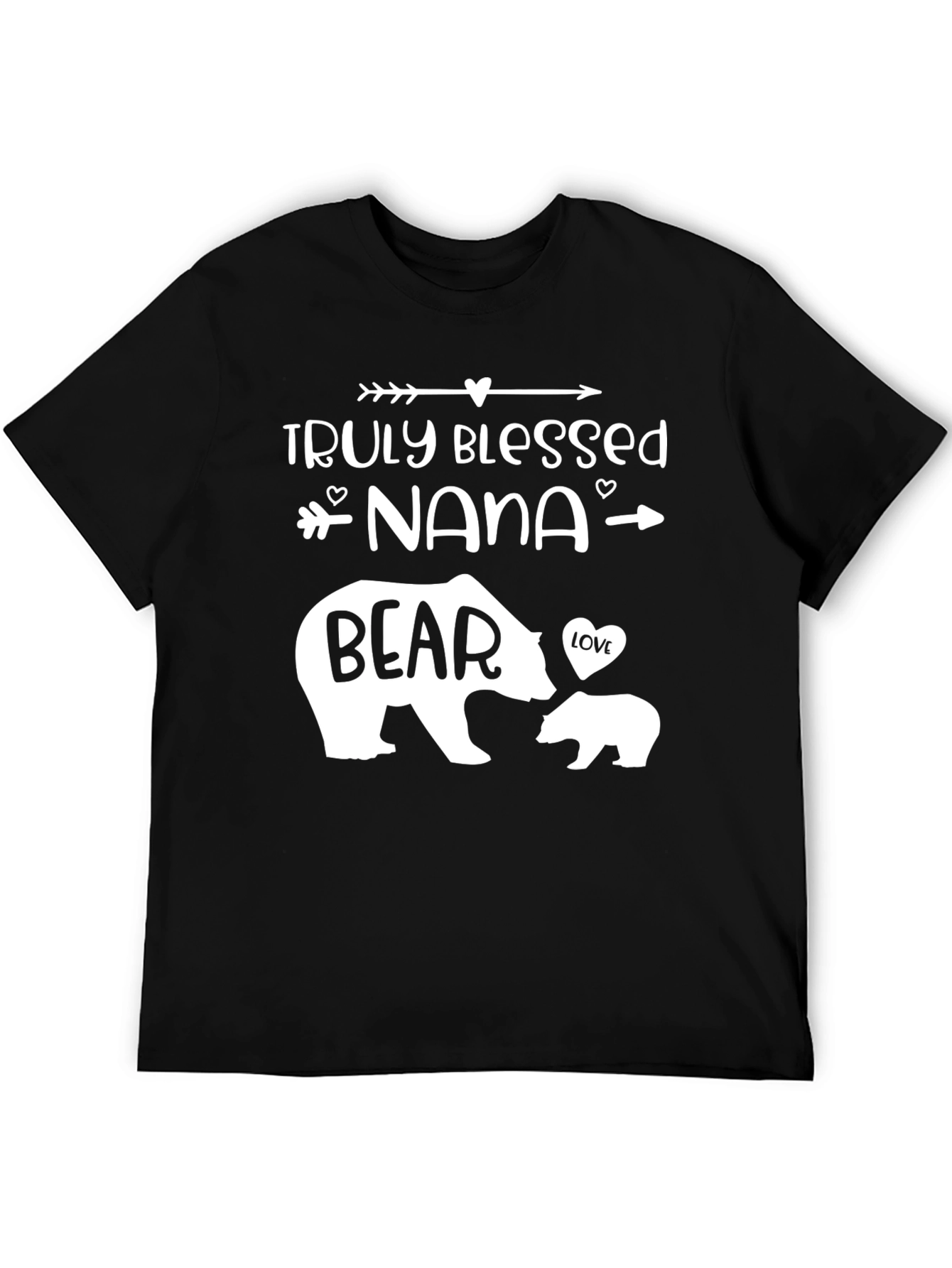 Truly Blessed Nana Bear Graphic Tee