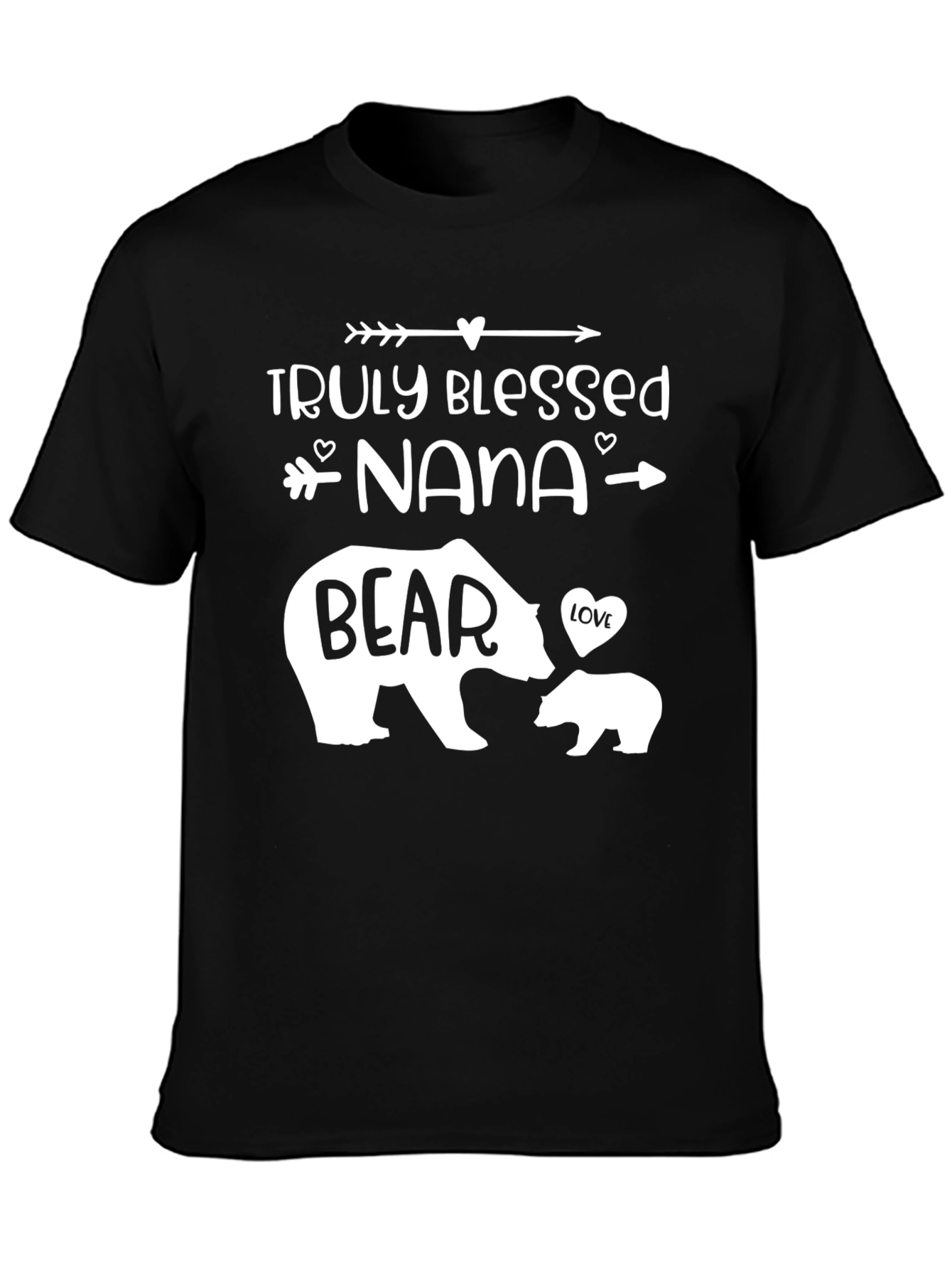Truly Blessed Nana Bear Graphic Tee