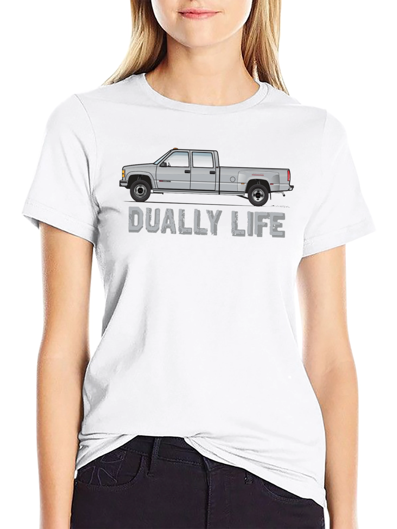Dually Life Truck Graphic T-Shirt