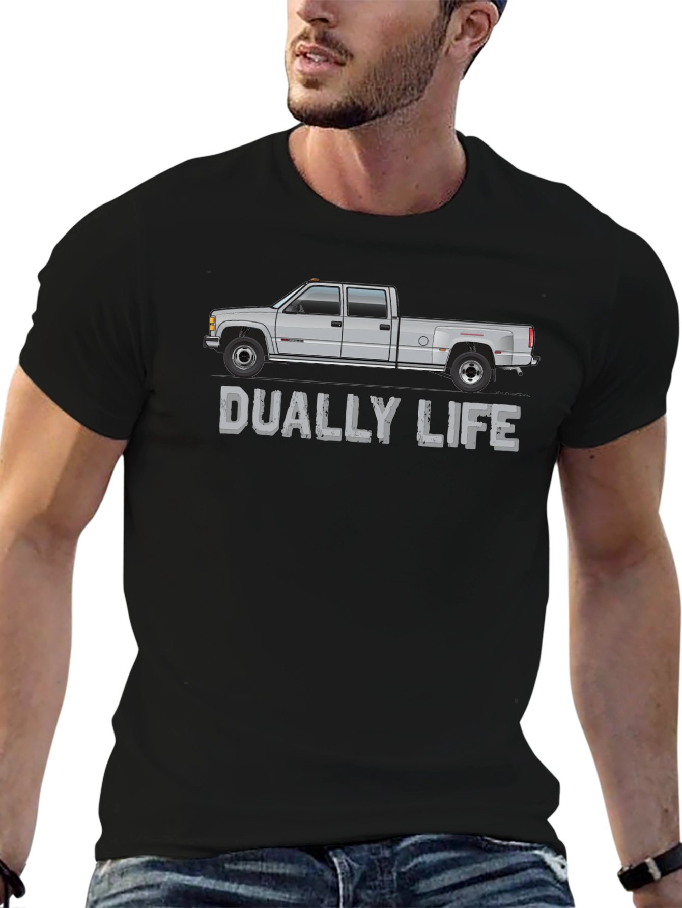 Dually Life Truck Graphic T-Shirt
