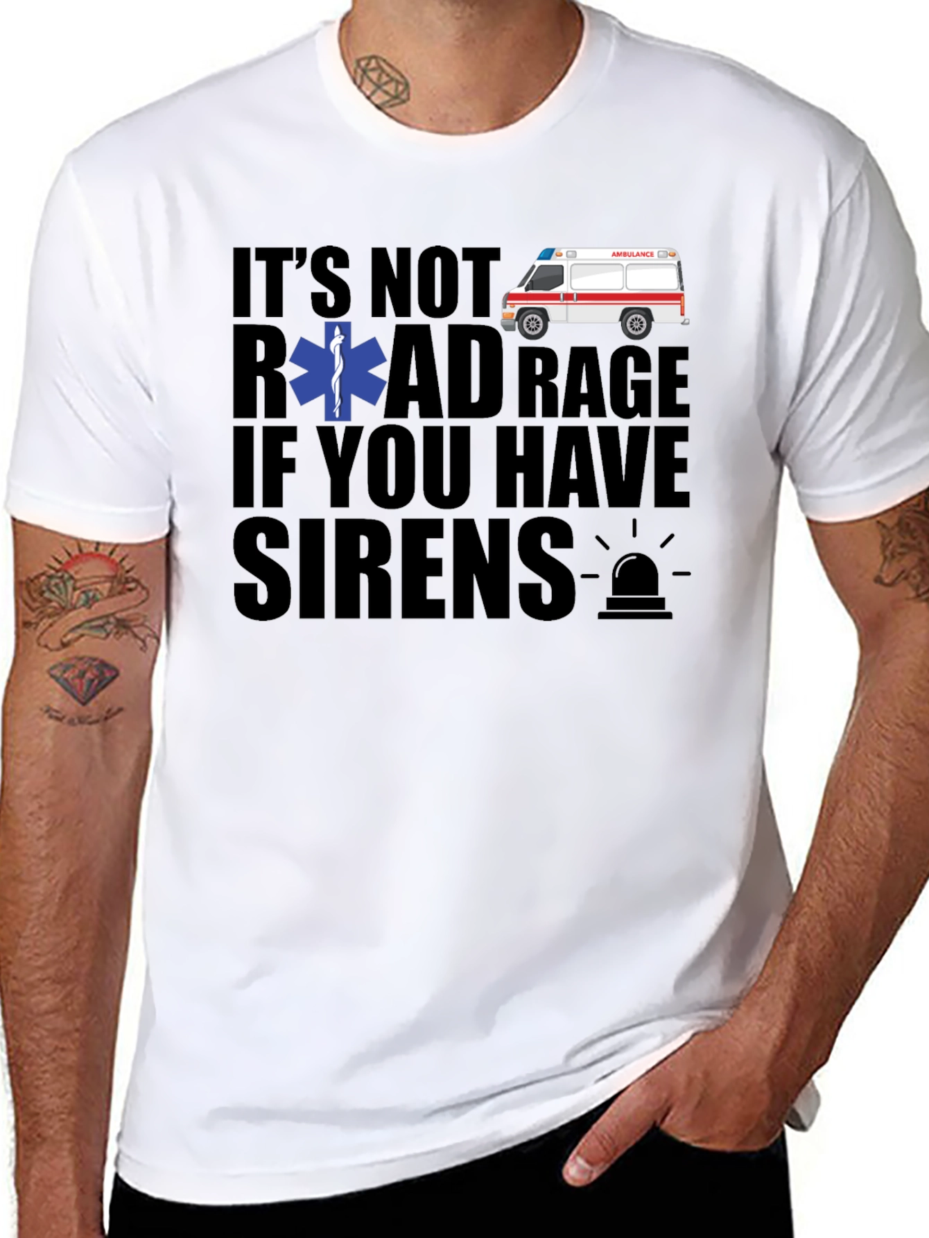 Road Rage Ambulance T-Shirt