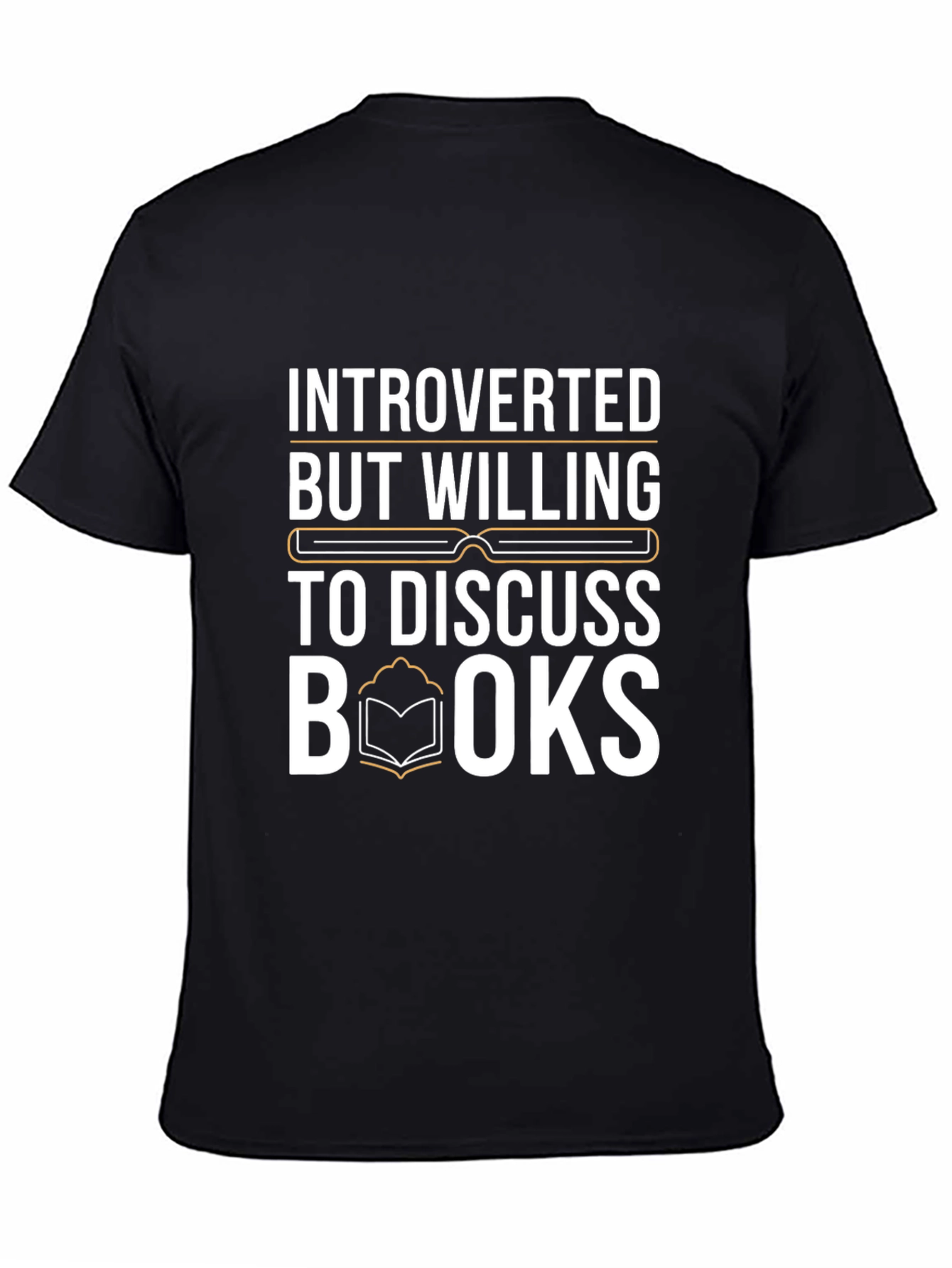 Introverted Book Lover T-Shirt - Discuss Books