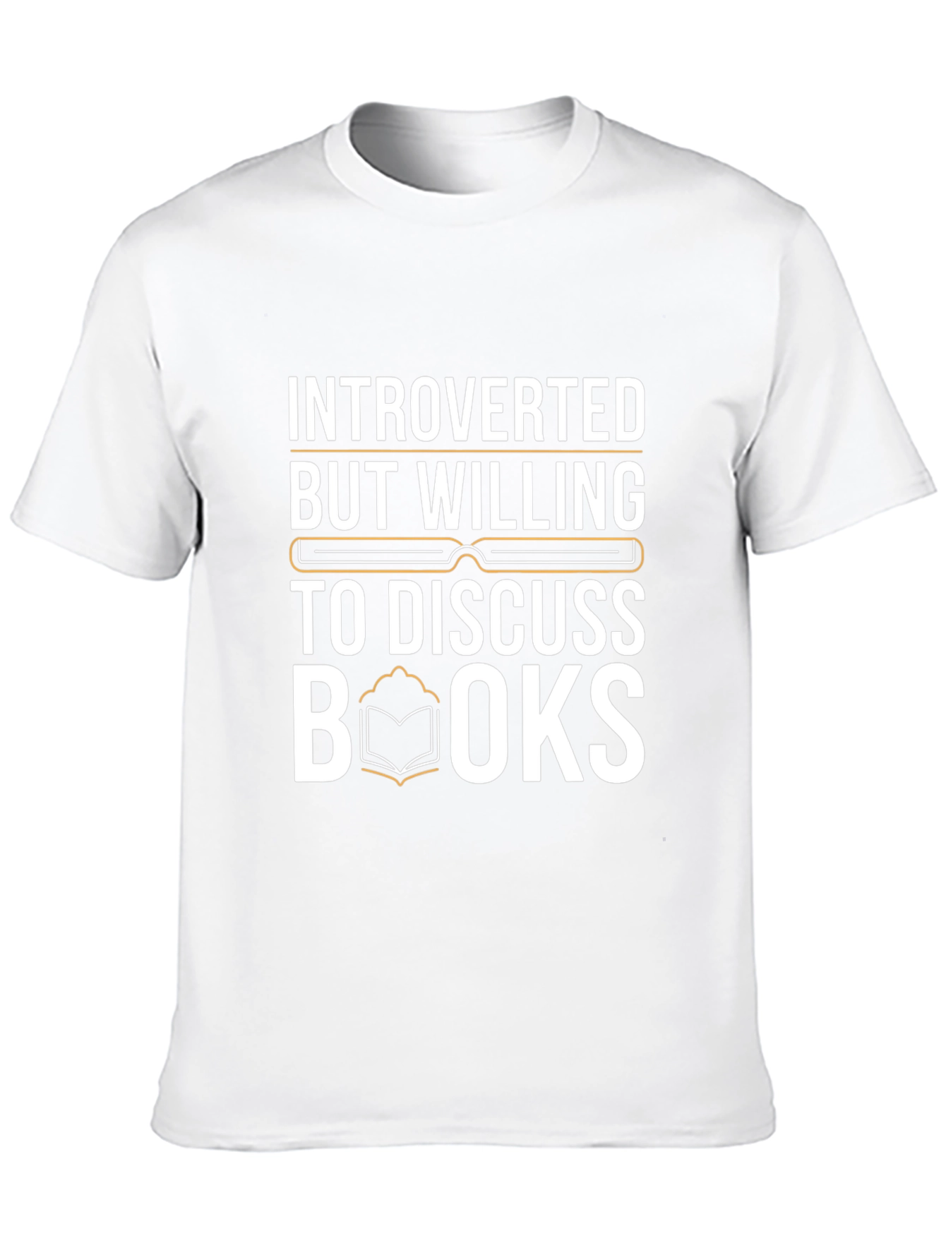 Introverted Book Lover T-Shirt - Discuss Books