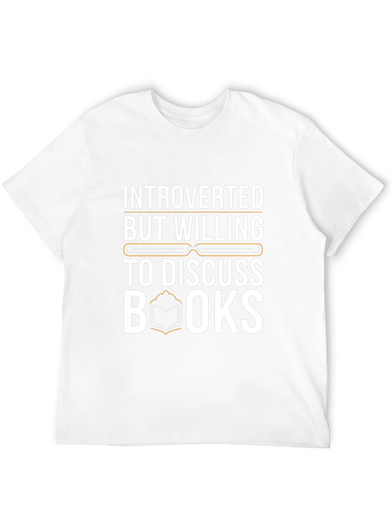 Introverted Book Lover T-Shirt - Discuss Books