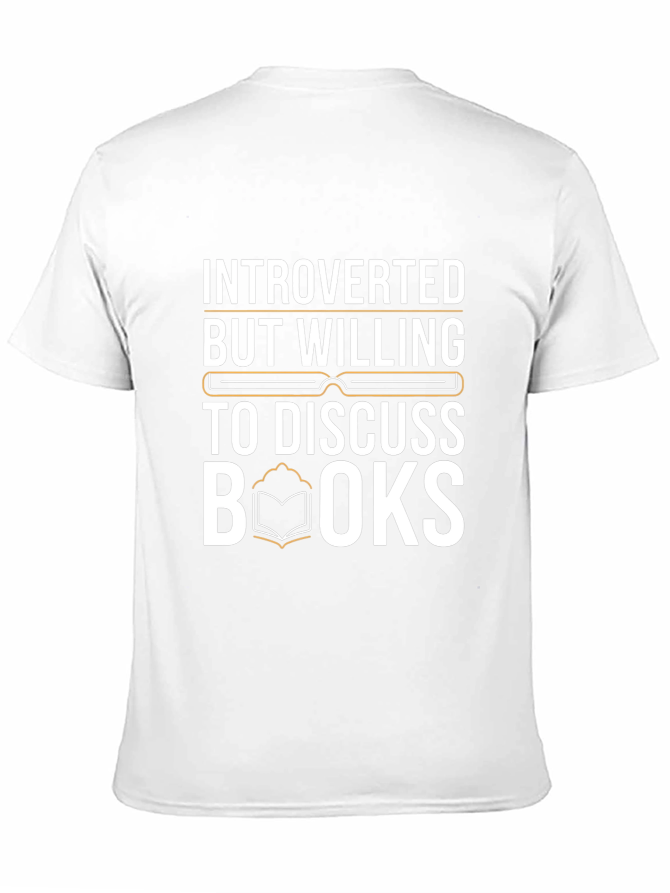 Introverted Book Lover T-Shirt - Discuss Books
