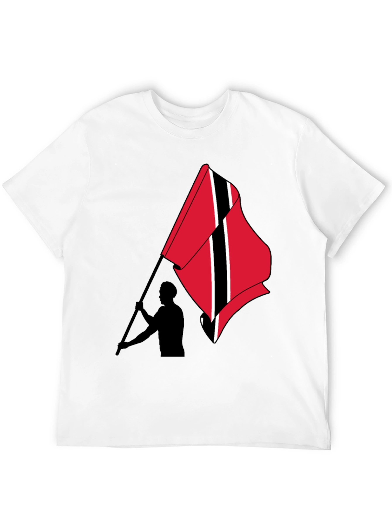 Trinidad & Tobago Flag T-Shirt Black