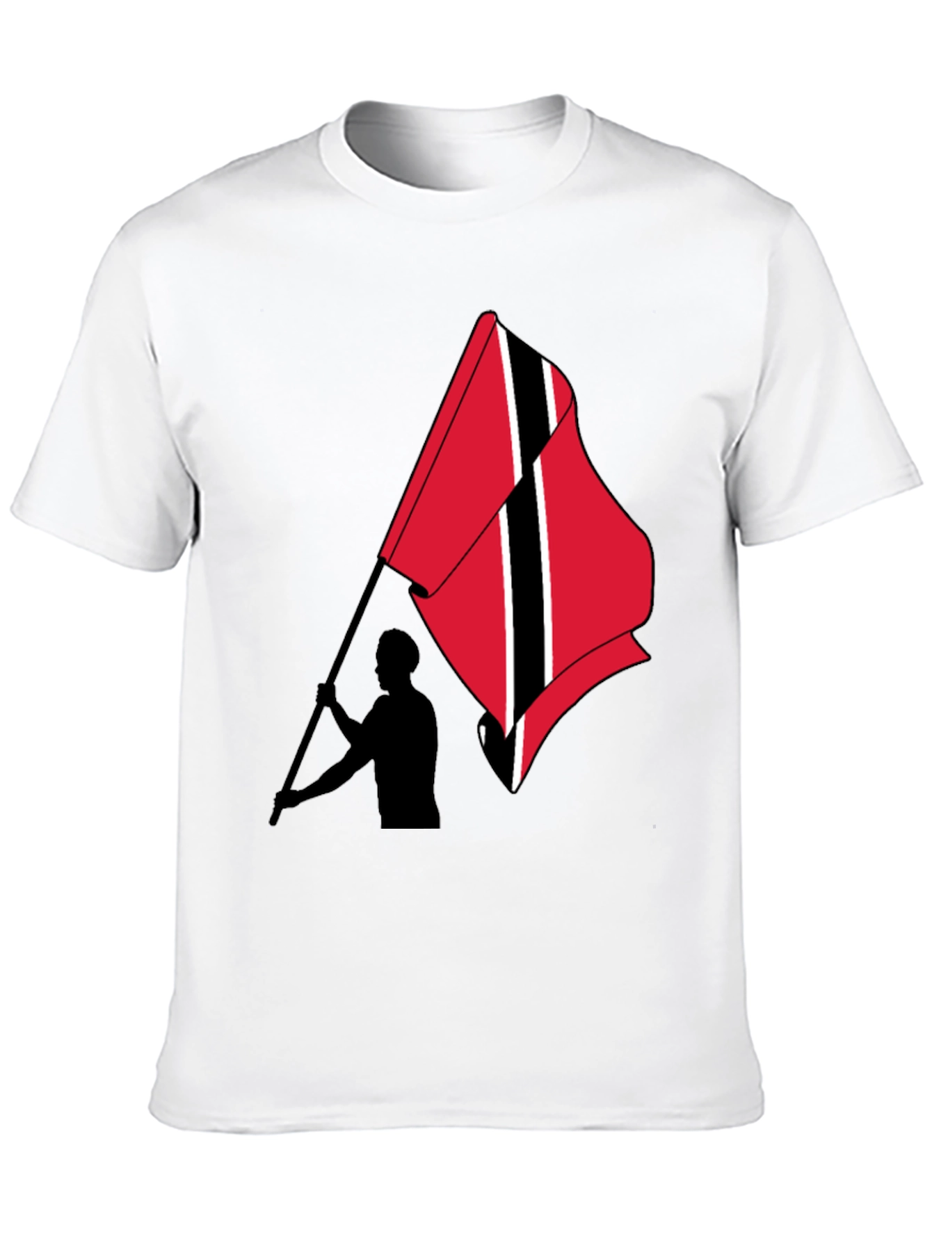 Trinidad & Tobago Flag T-Shirt Black