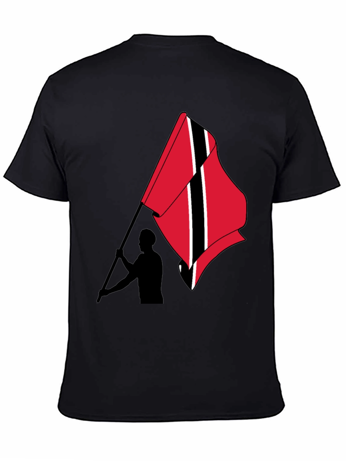 Trinidad & Tobago Flag T-Shirt Black