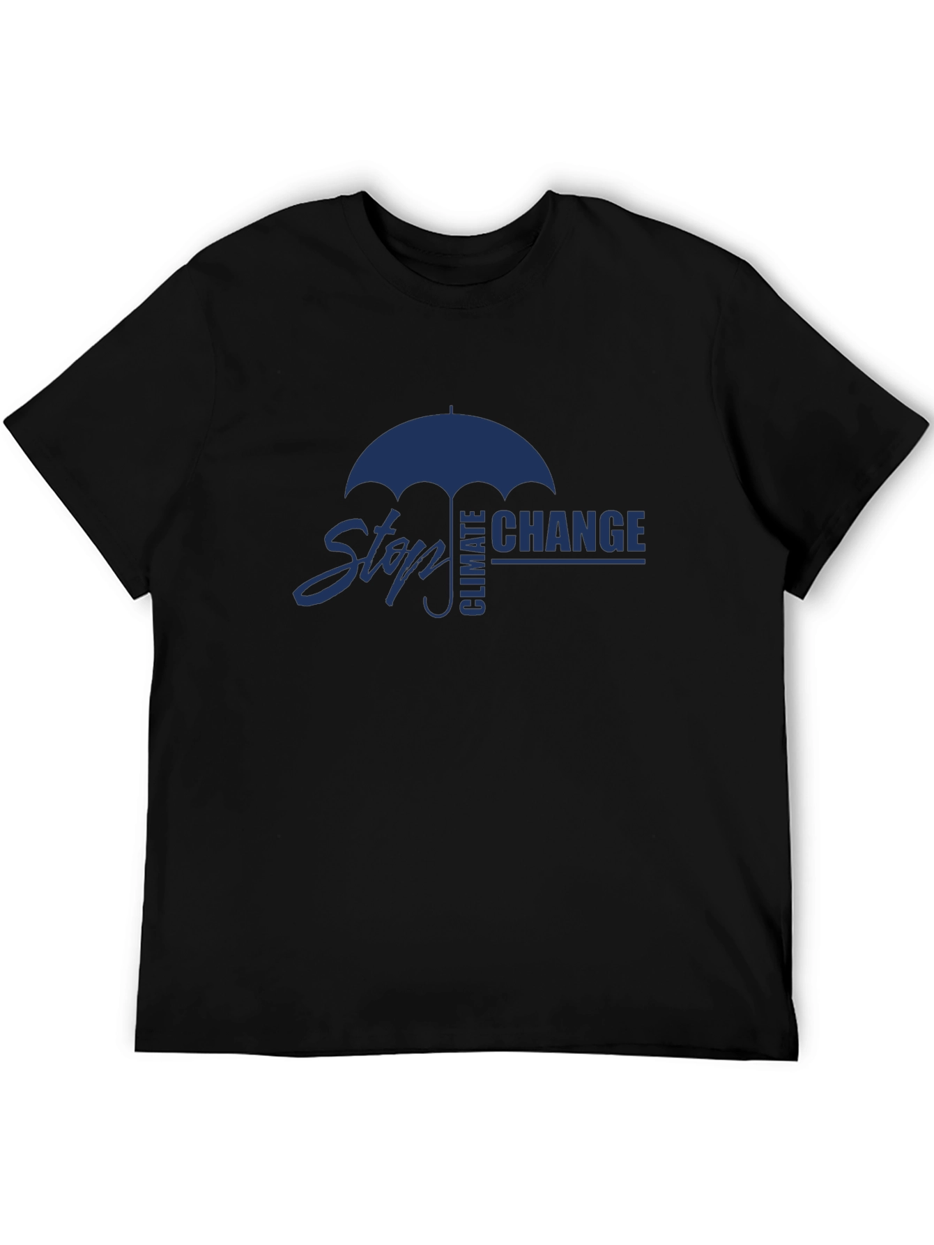 Stop Climate Change T-Shirt -  Eco-Friendly Fashion