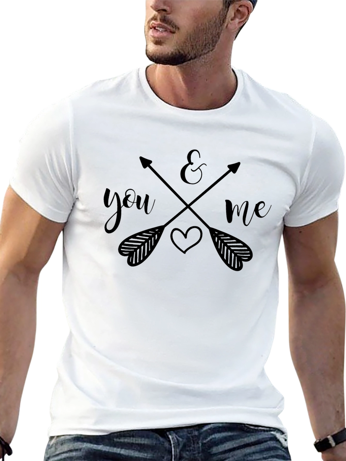 You & Me Arrows Graphic T-Shirt