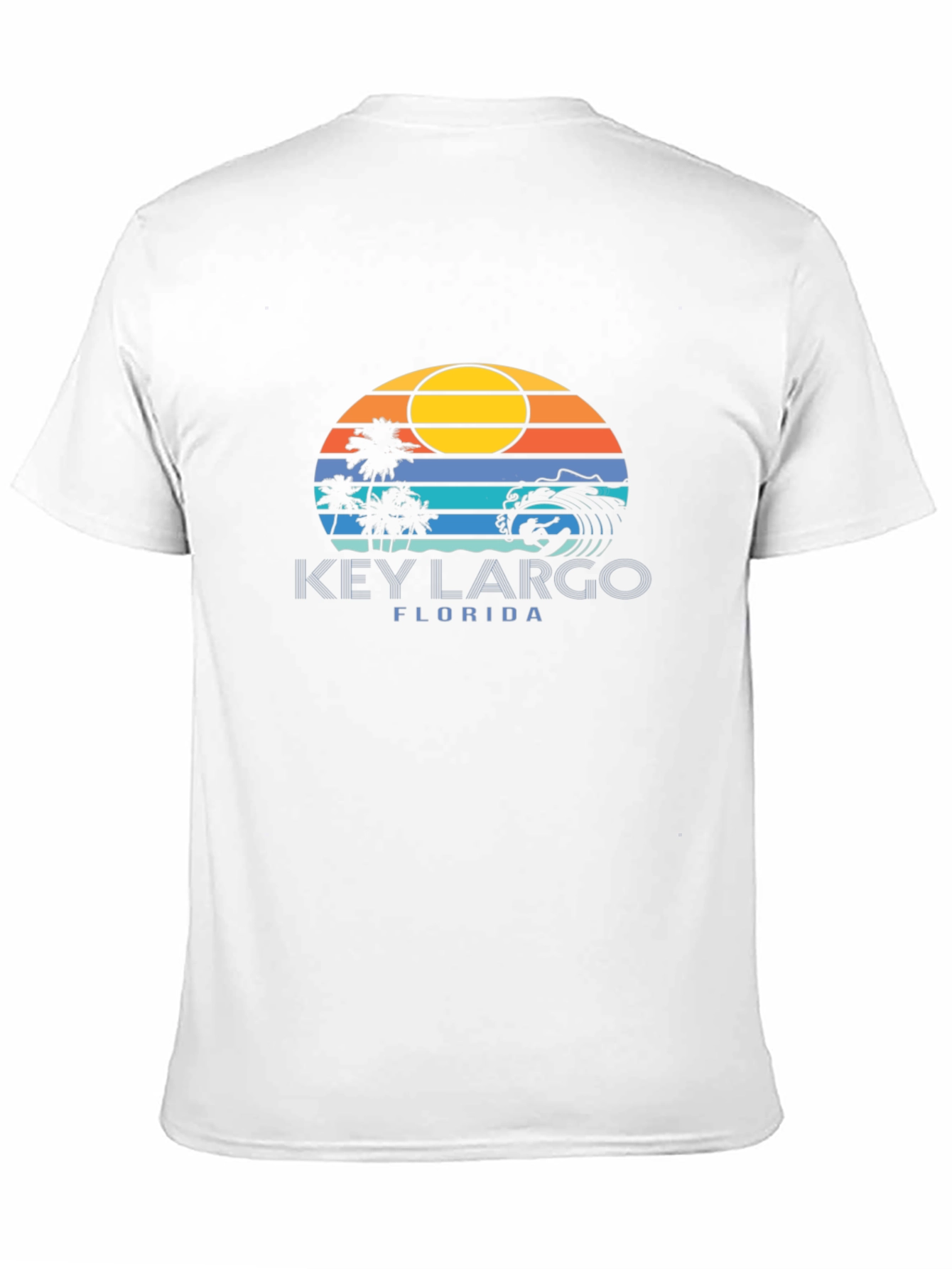 Key Largo Florida T-Shirt - Beach Sunset Tee