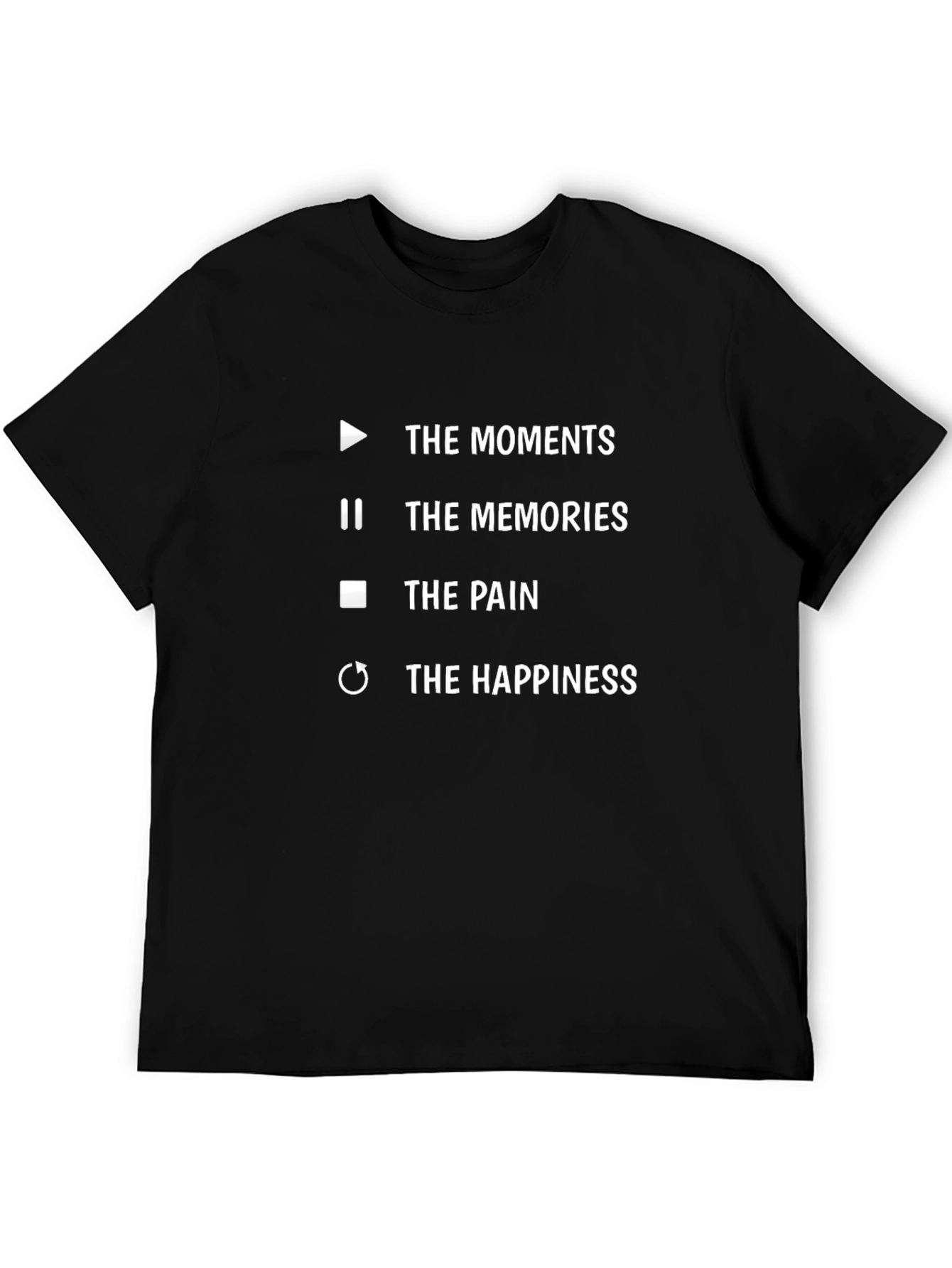 Moments Memories Pain Happiness Graphic Tee