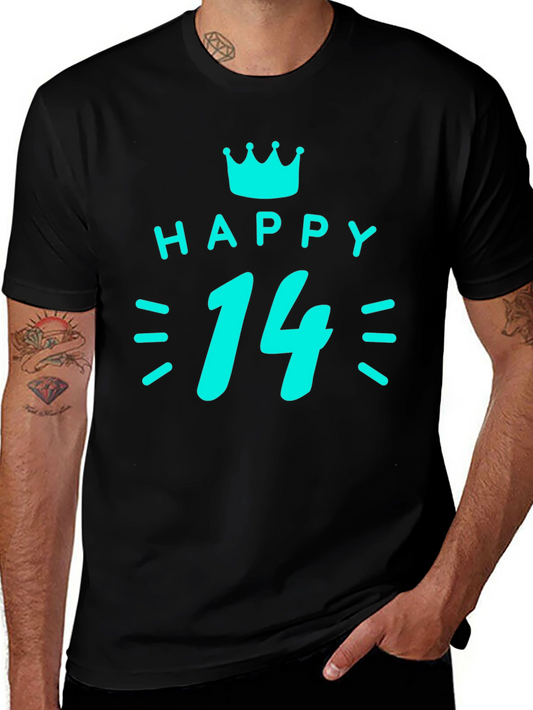Happy 14th Birthday Graphic T-Shirt