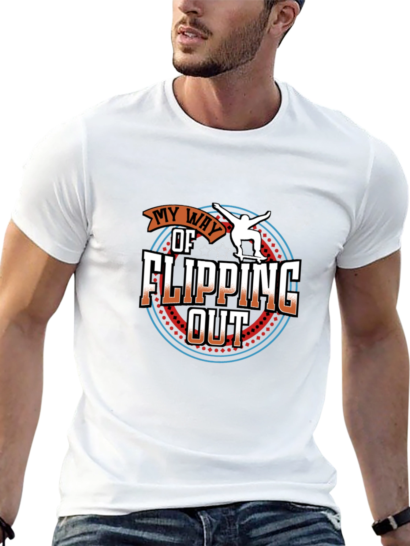 My Way of Flipping Out Graphic Tee