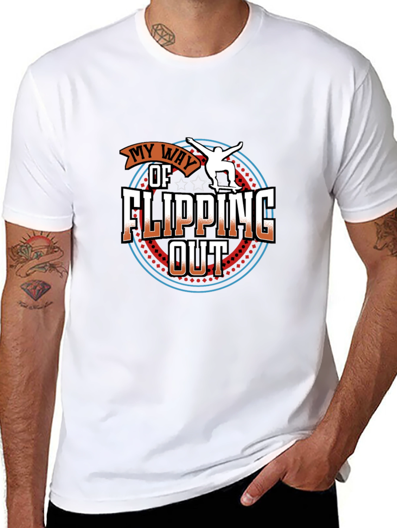 My Way of Flipping Out Graphic Tee