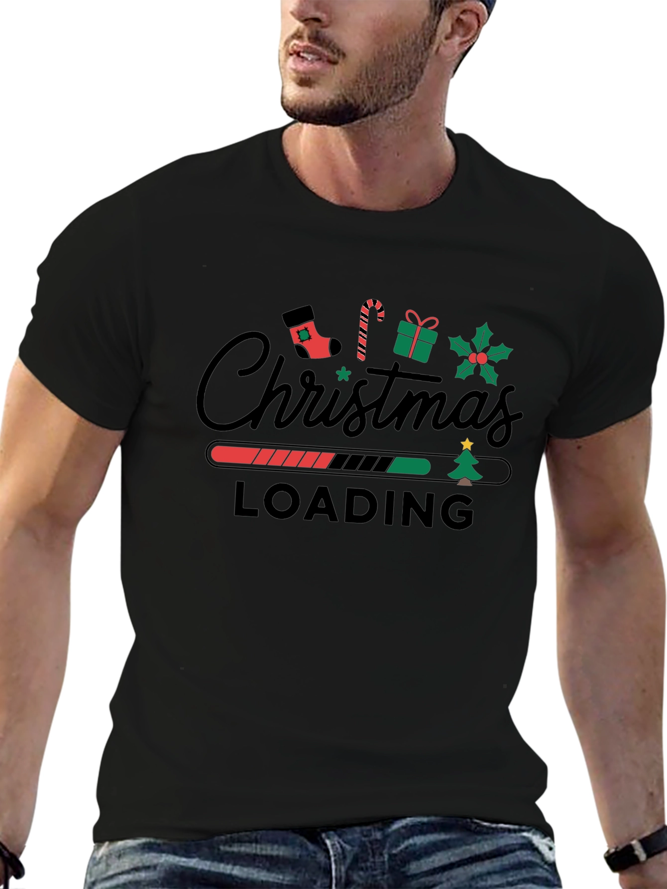 Christmas Loading T-Shirt - Holiday Festive Tee