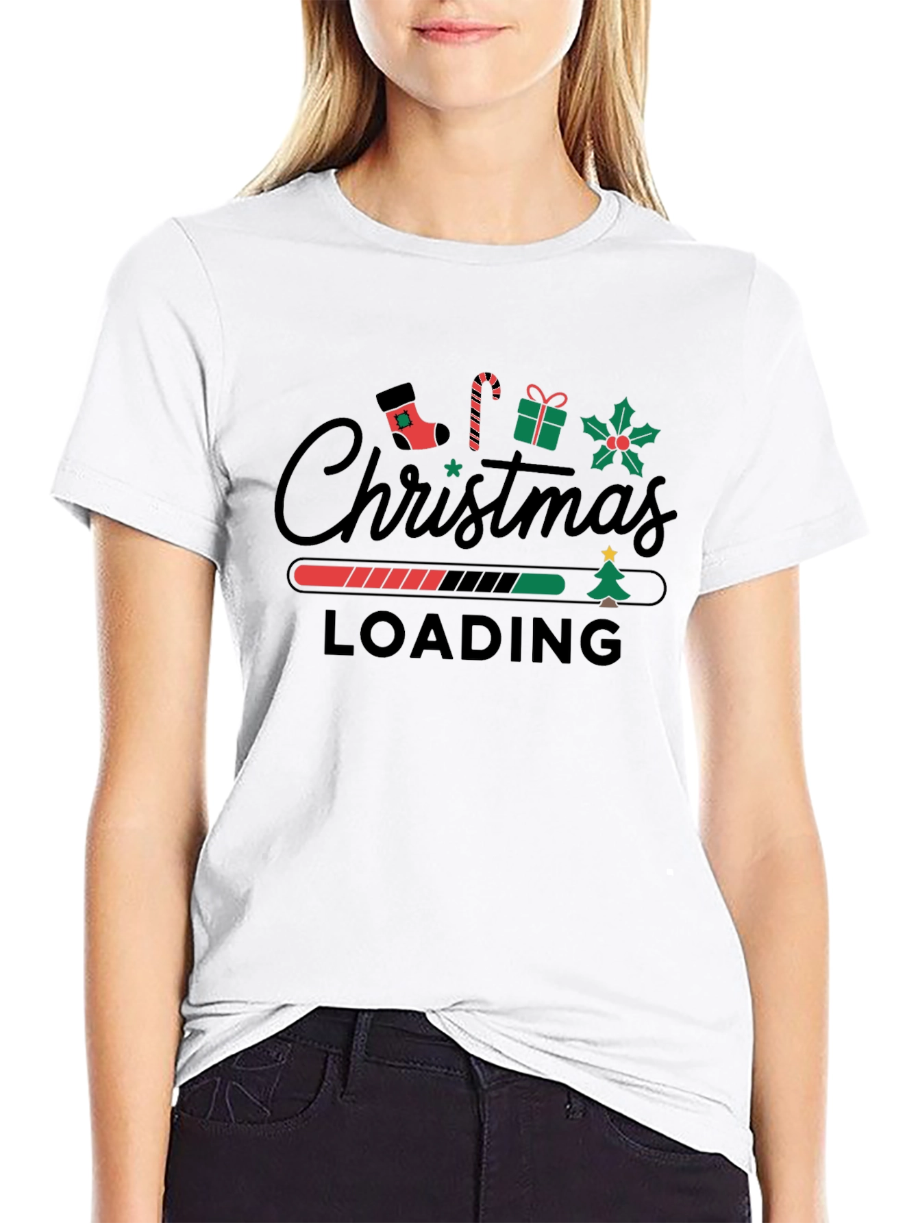 Christmas Loading T-Shirt - Holiday Festive Tee