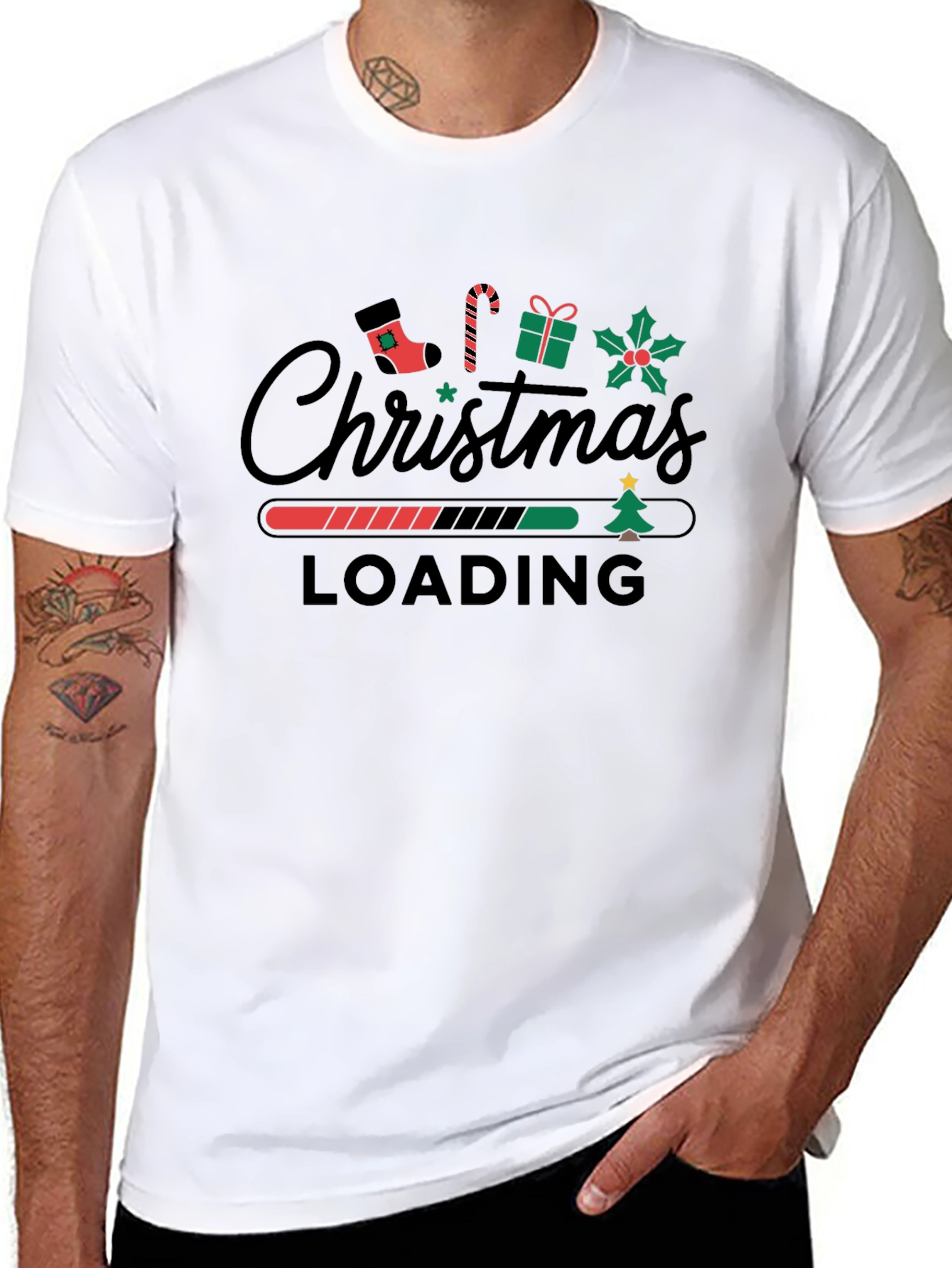 Christmas Loading T-Shirt - Holiday Festive Tee