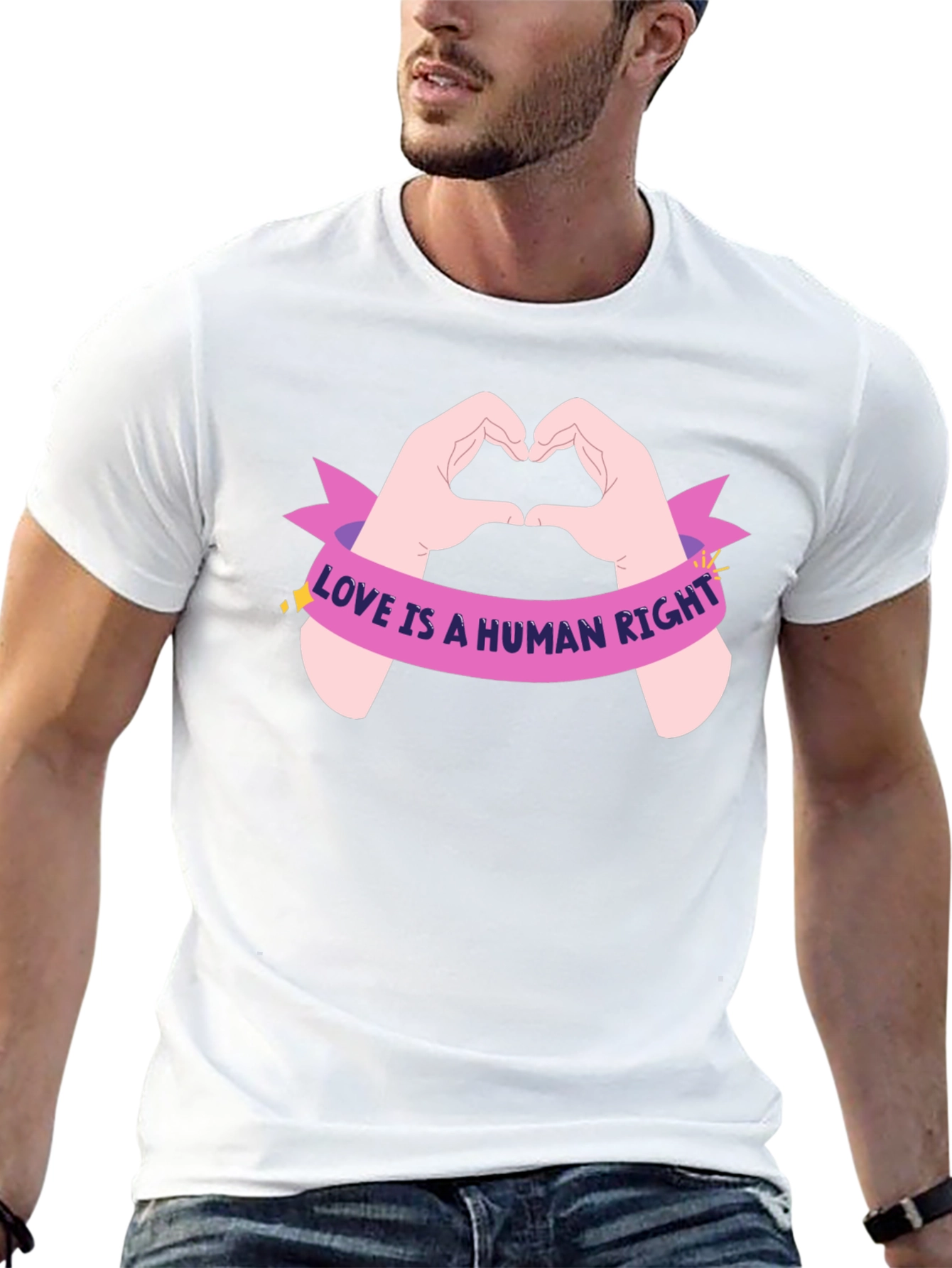 Love Is A Human Right Graphic Tee