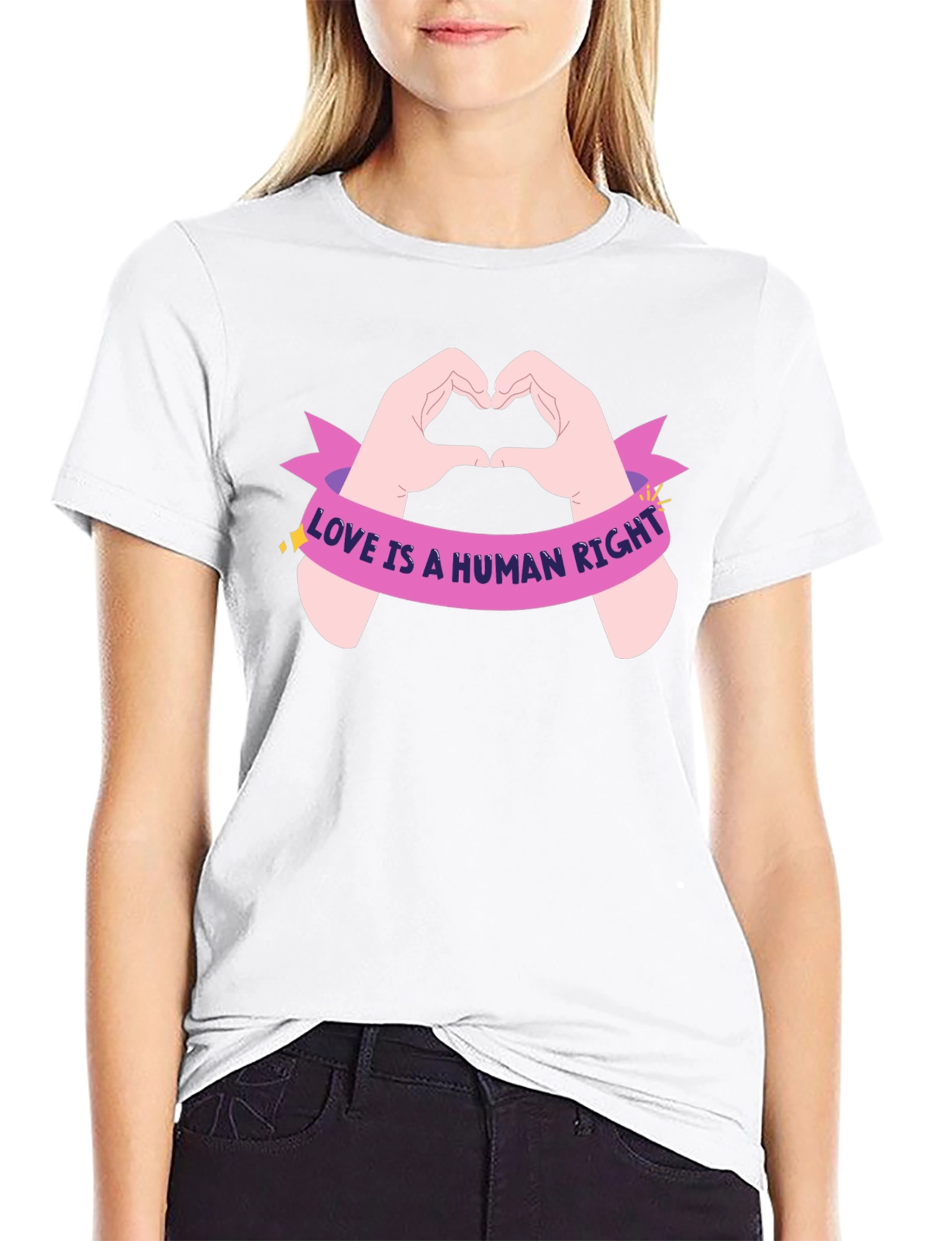 Love Is A Human Right Graphic Tee