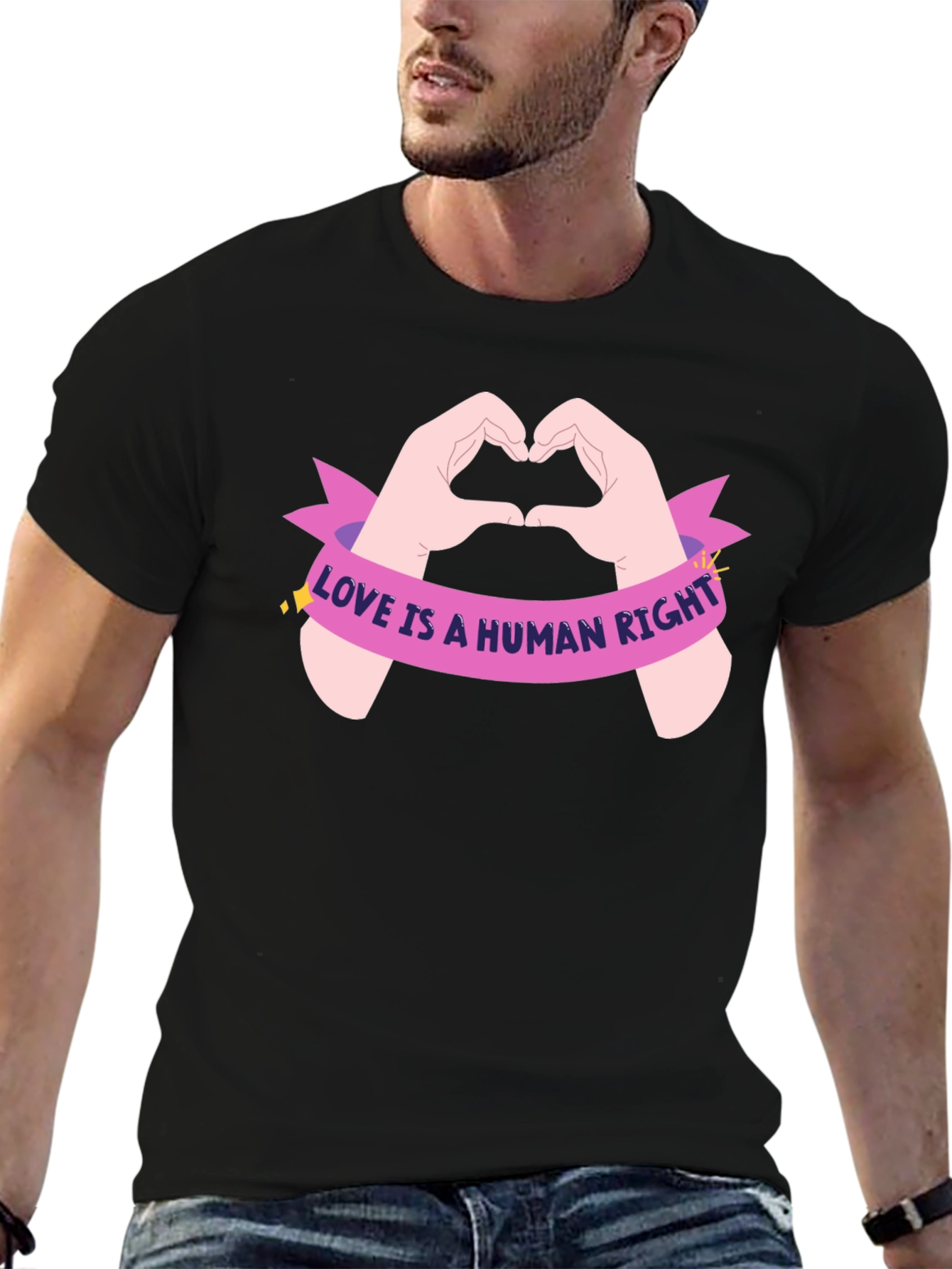 Love Is A Human Right Graphic Tee