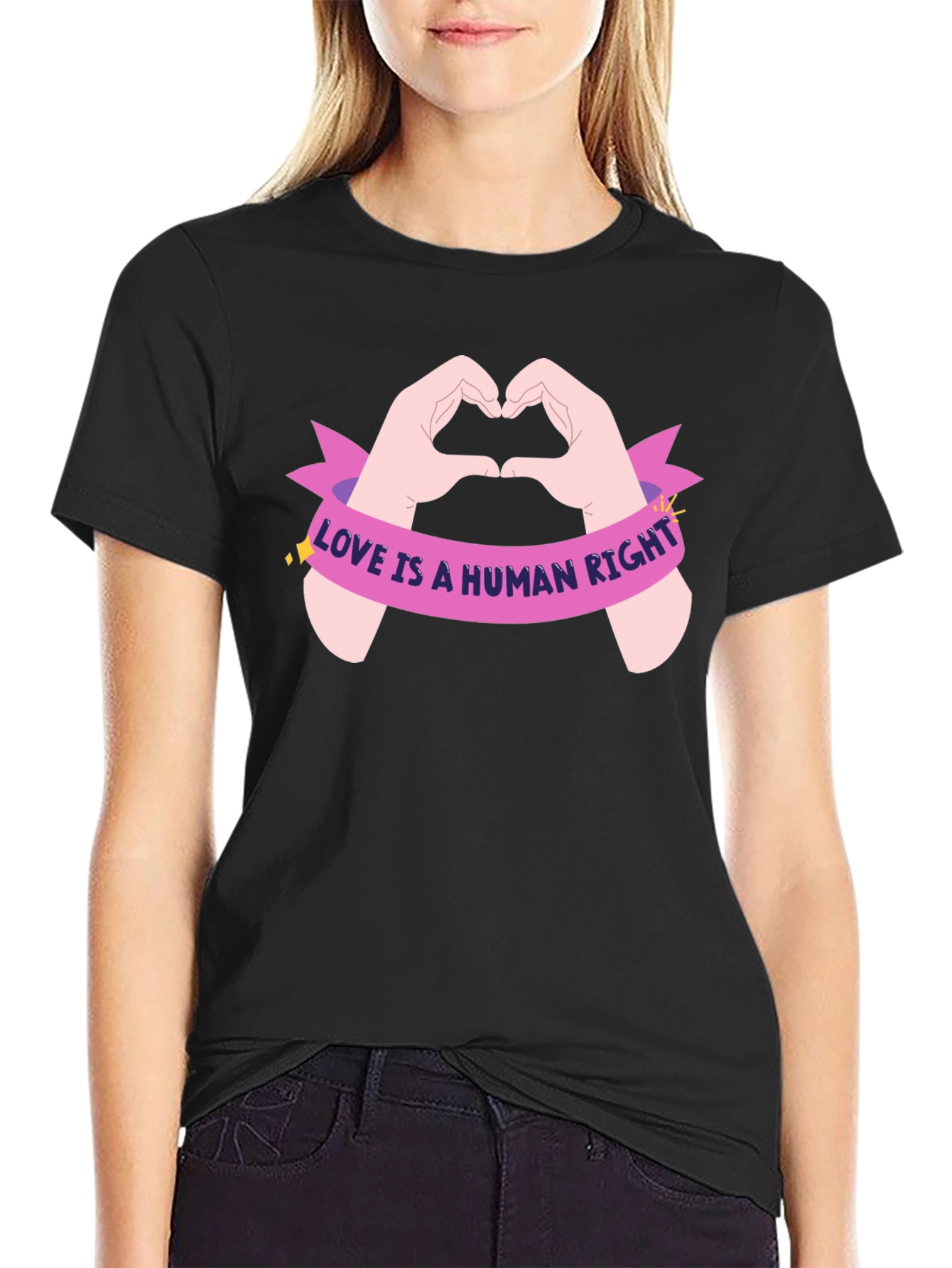 Love Is A Human Right Graphic Tee