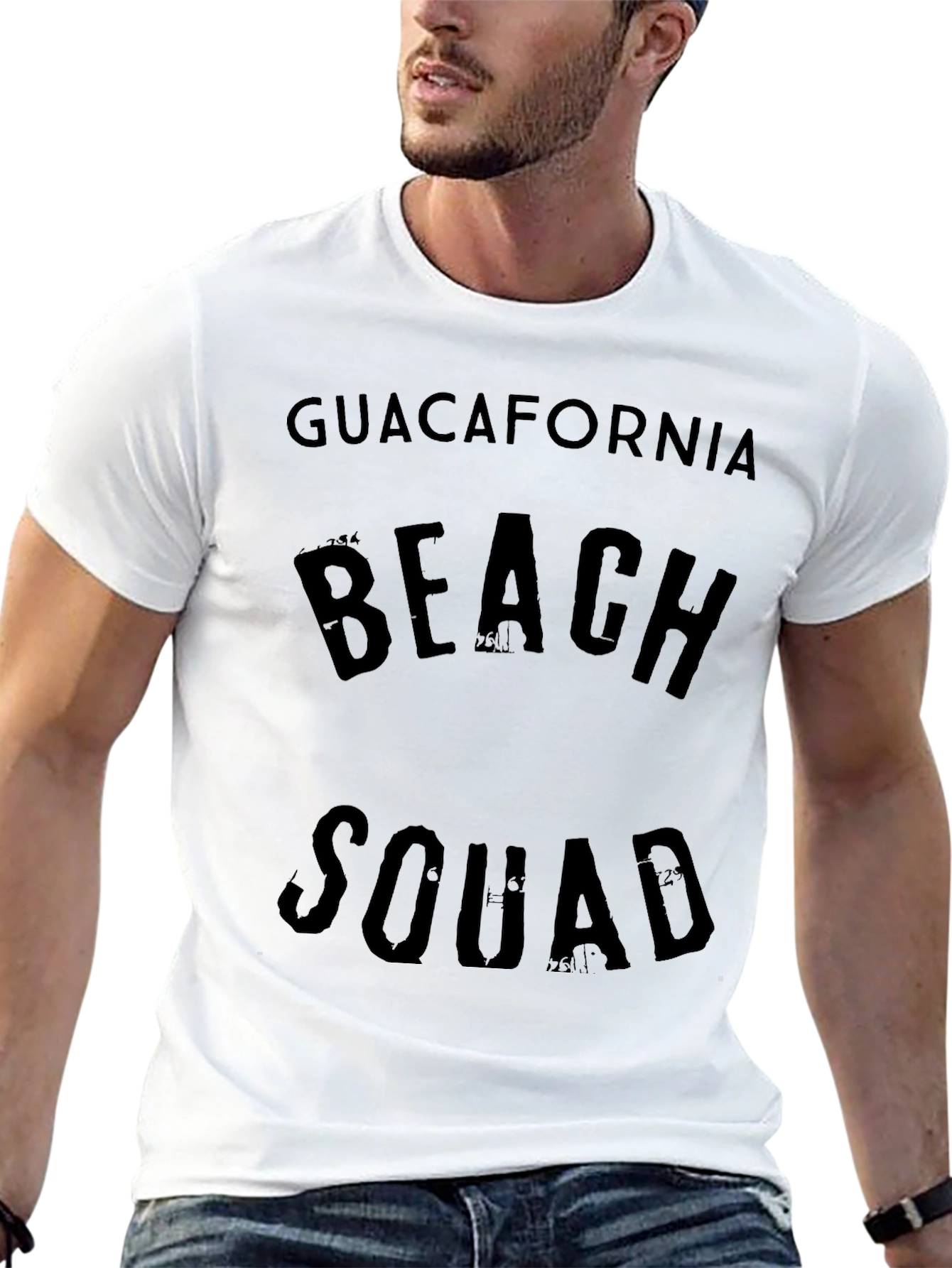 Guacafornia Beach Squad Graphic T-Shirt