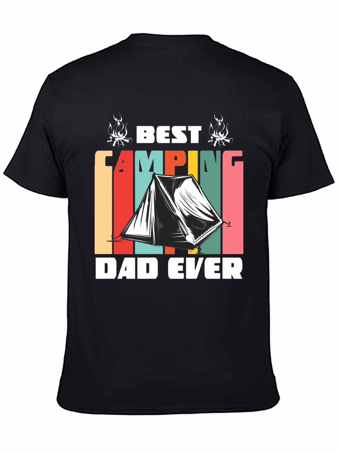 Best Camping Dad Ever T-Shirt
