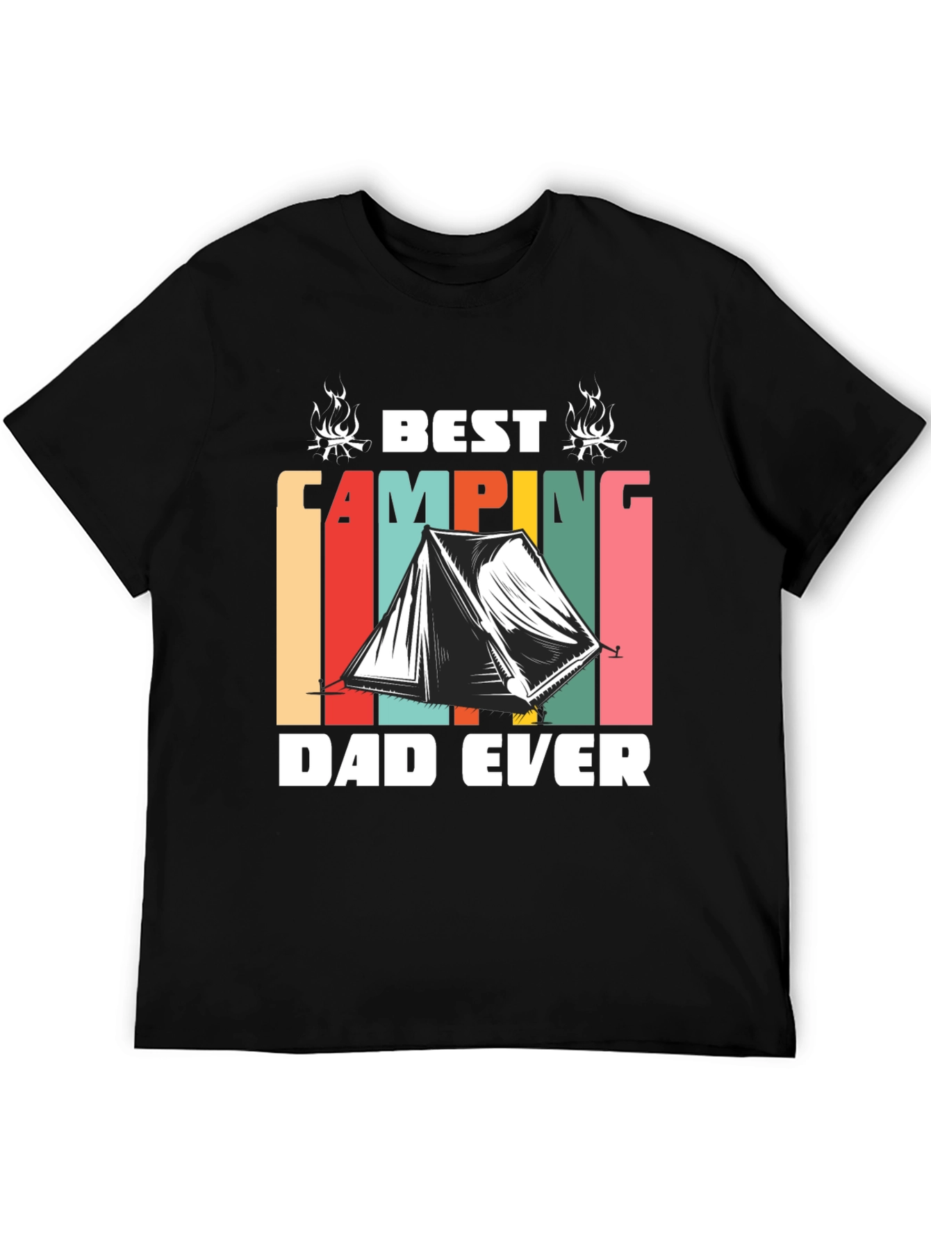 Best Camping Dad Ever T-Shirt