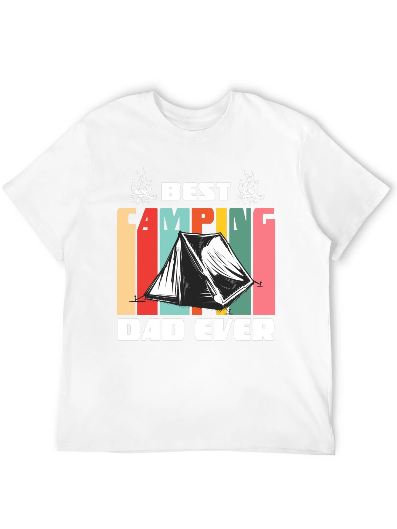 Best Camping Dad Ever T-Shirt