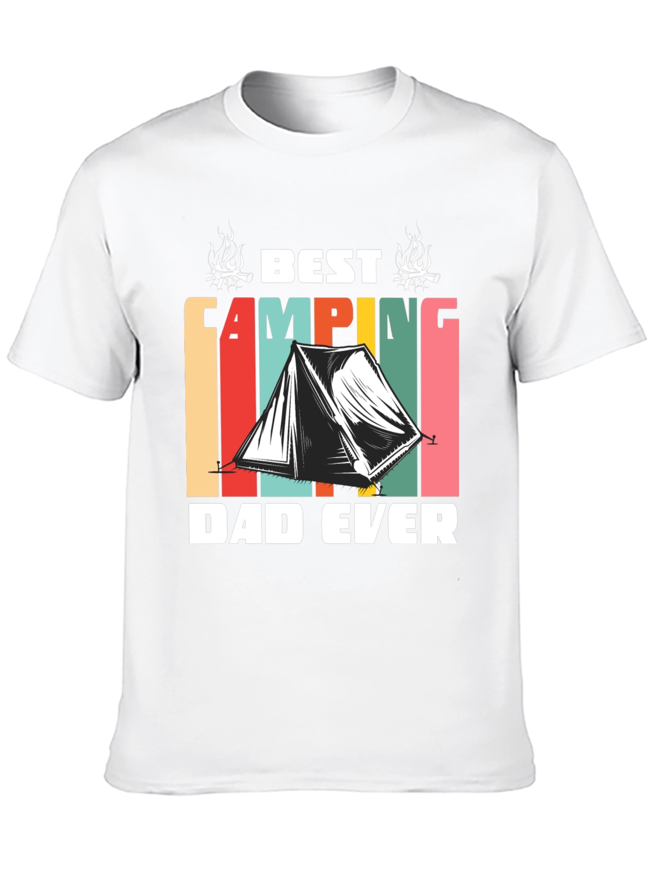 Best Camping Dad Ever T-Shirt