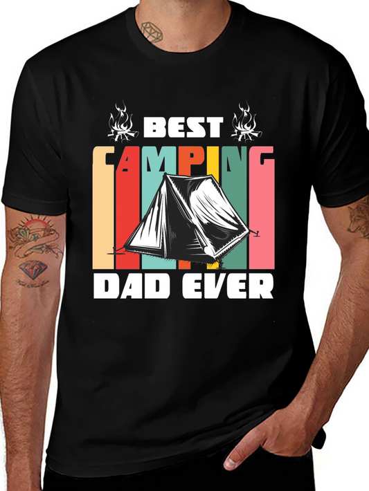 Best Camping Dad Ever T-Shirt