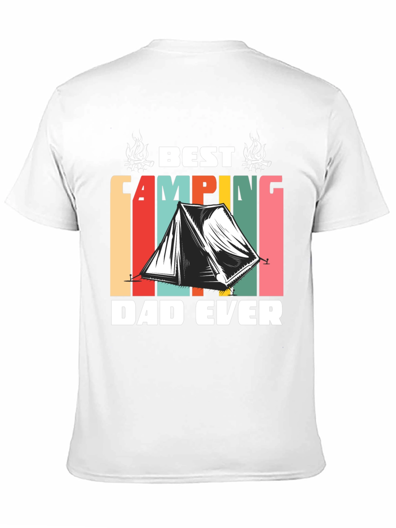 Best Camping Dad Ever T-Shirt