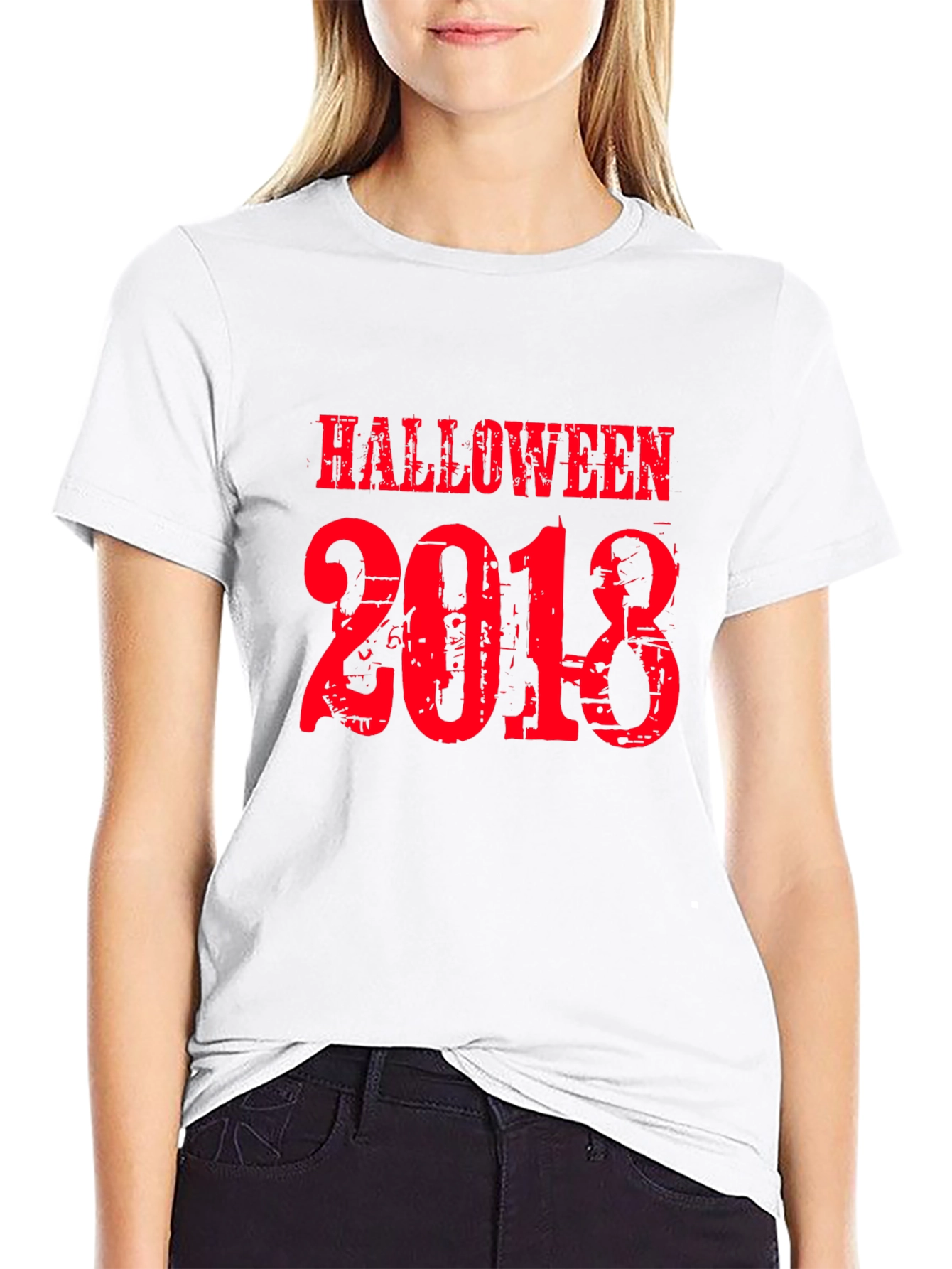 Halloween 2018 Graphic Tee - Black