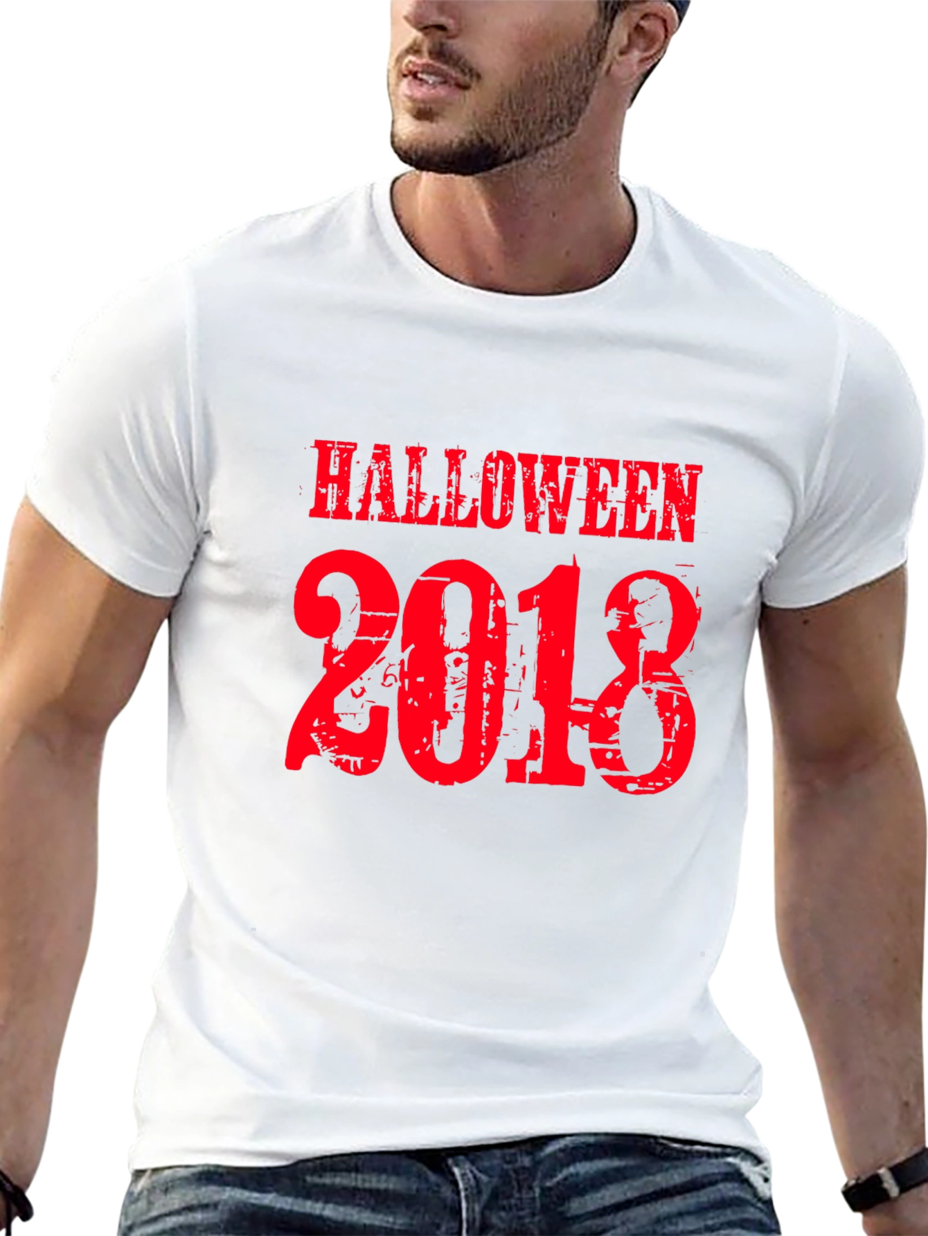 Halloween 2018 Graphic Tee - Black