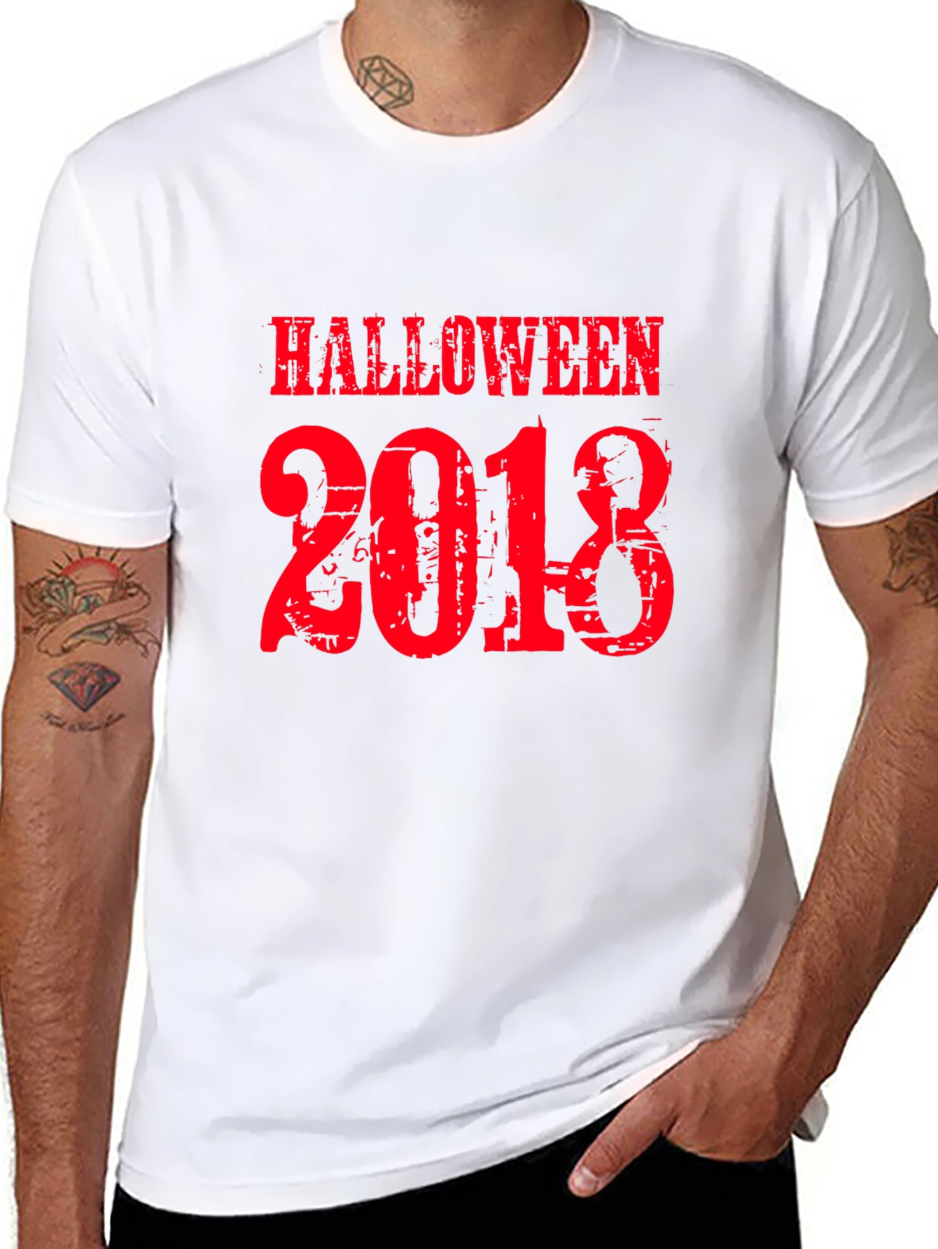 Halloween 2018 Graphic Tee - Black
