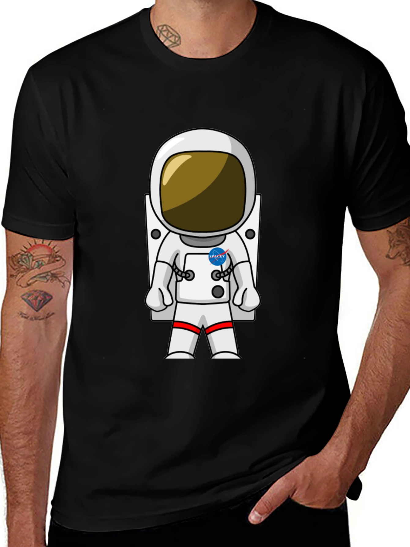 Astronaut Graphic Tee - Space Explorer T-Shirt