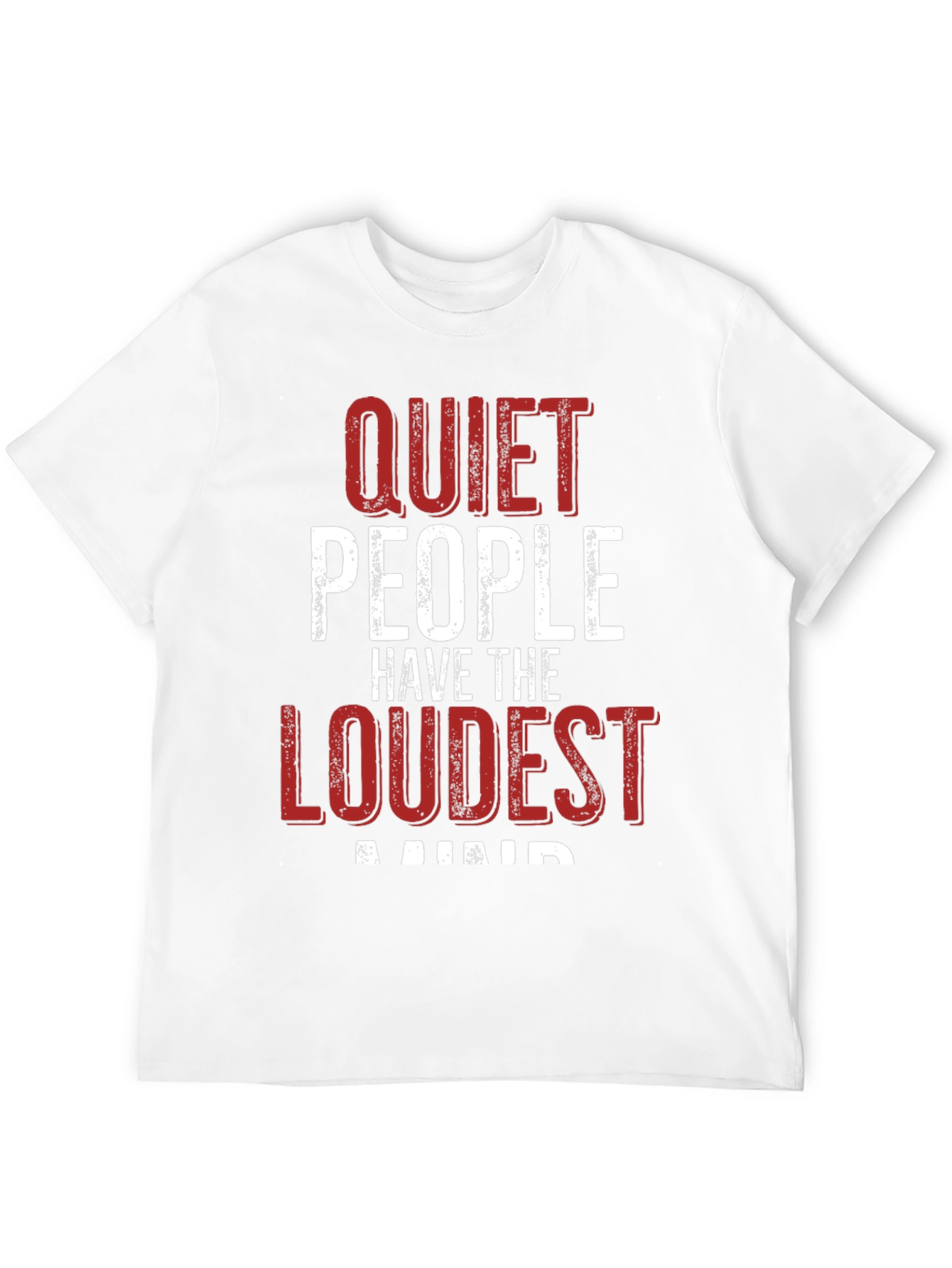 Quiet People Loudest Minds Graphic T-Shirt