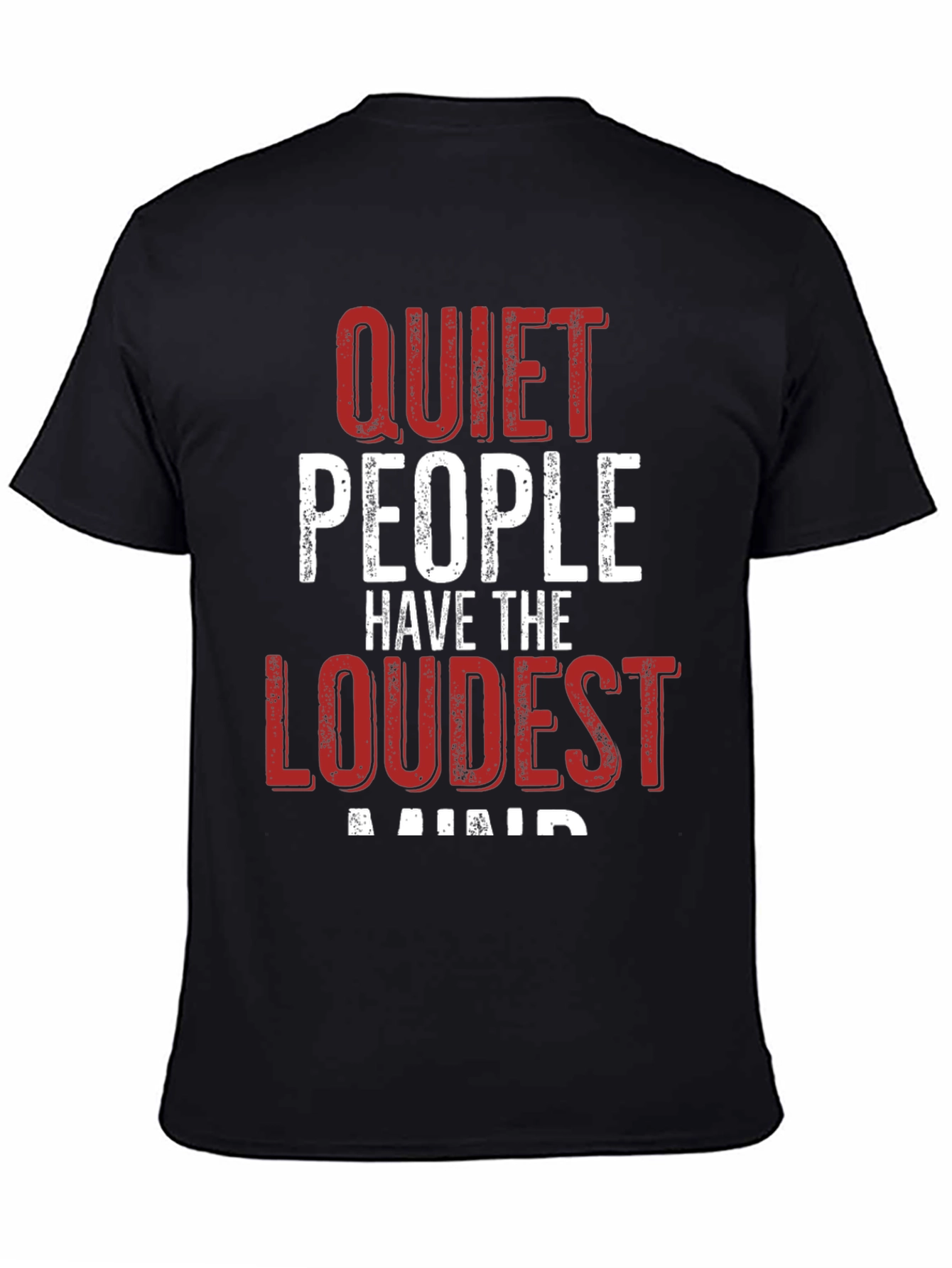 Quiet People Loudest Minds Graphic T-Shirt