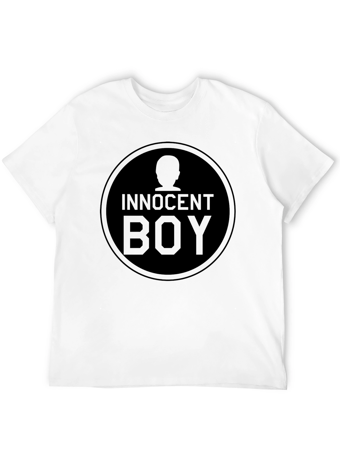 Innocent Boy Graphic Print T-Shirt - Black