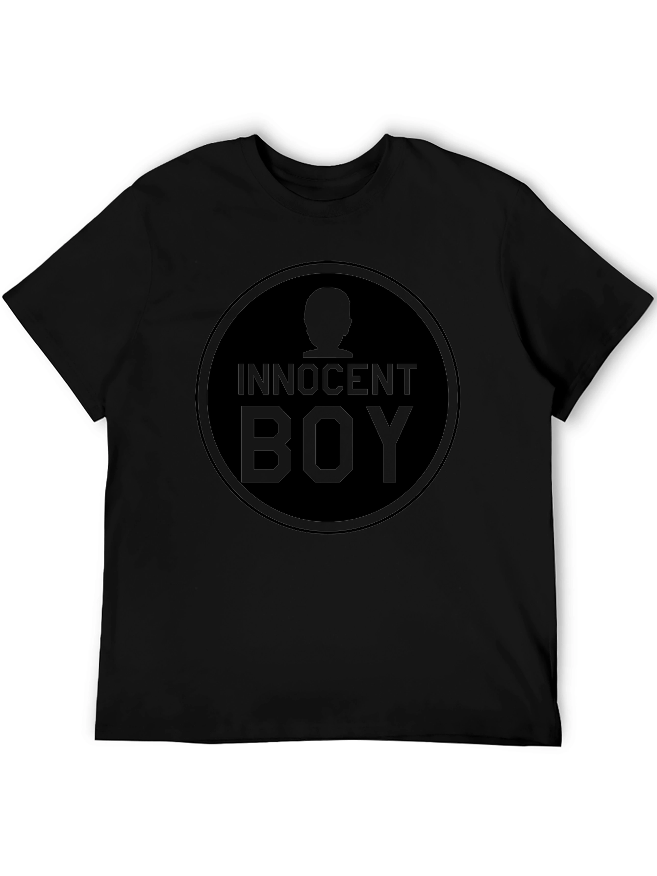 Innocent Boy Graphic Print T-Shirt - Black