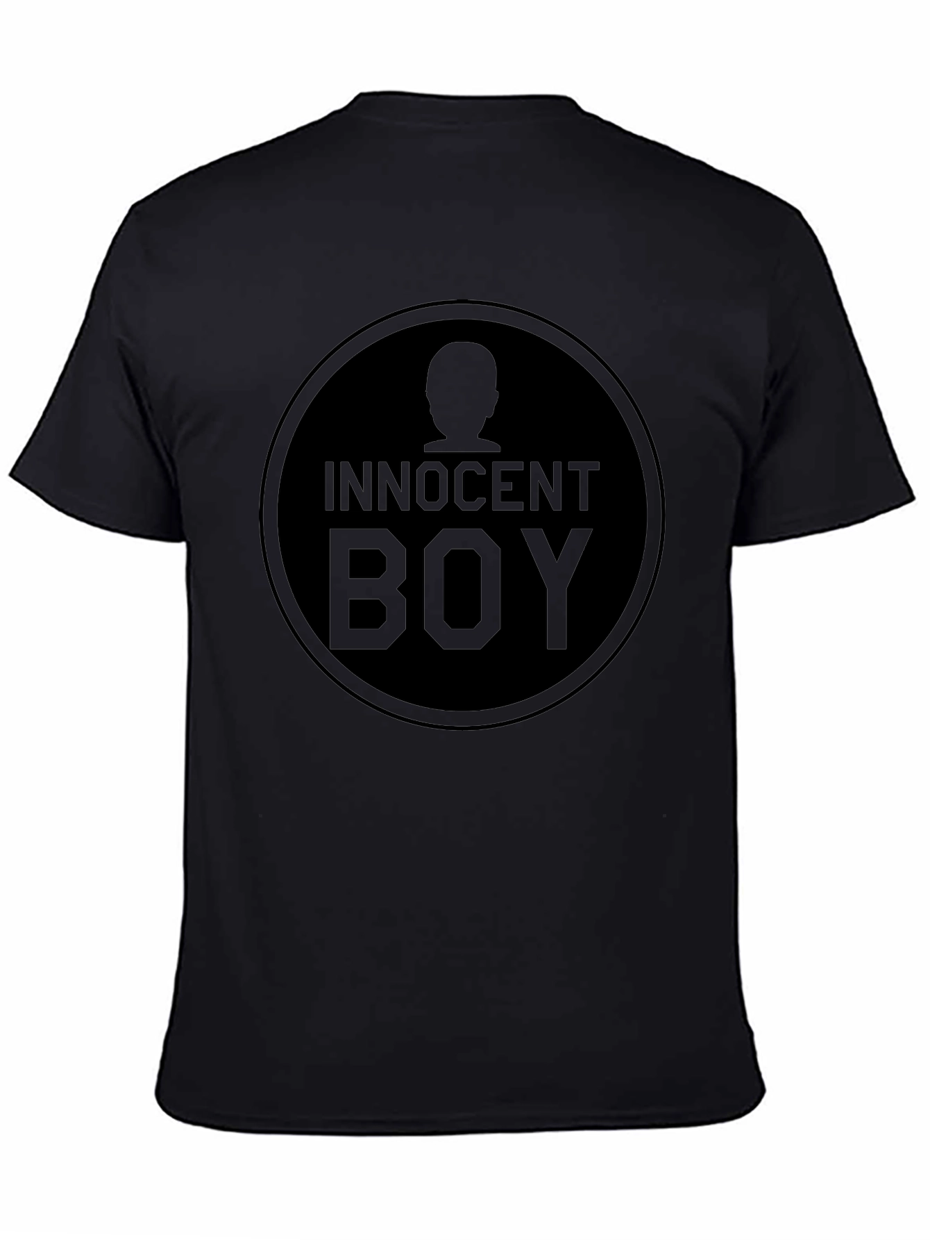 Innocent Boy Graphic Print T-Shirt - Black