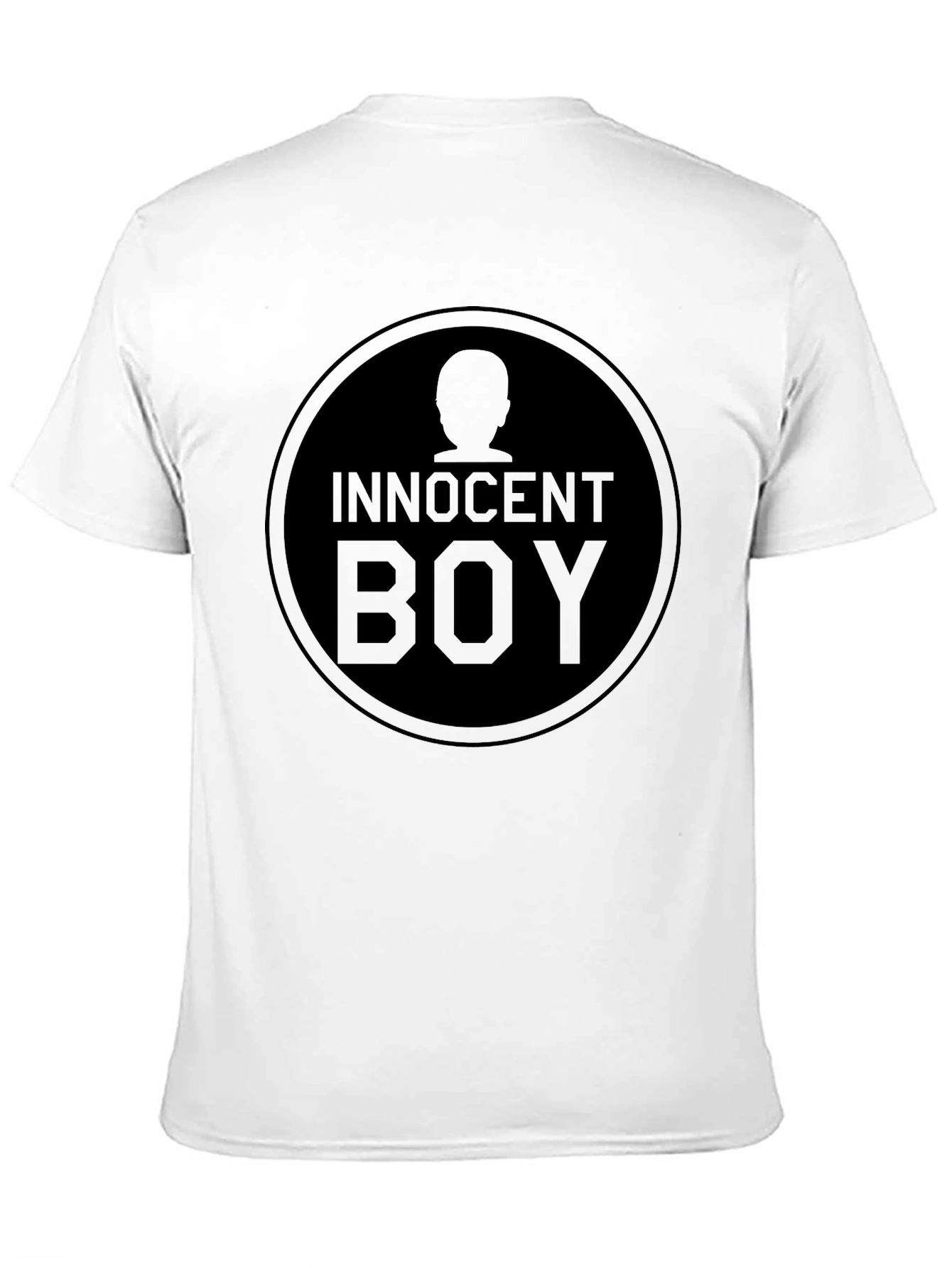 Innocent Boy Graphic Print T-Shirt - Black