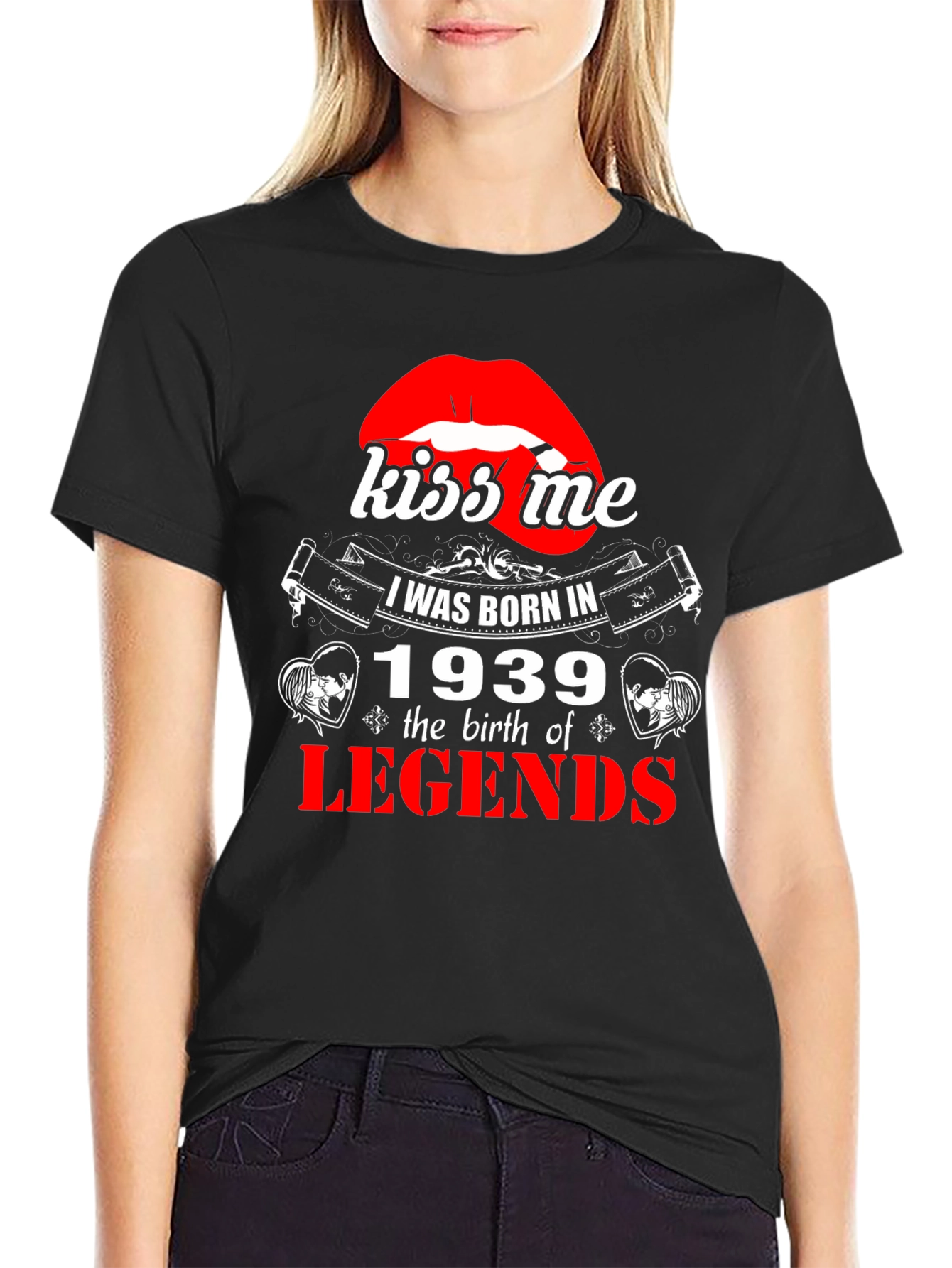 Kiss Me I Was Born In 1939 T-Shirt